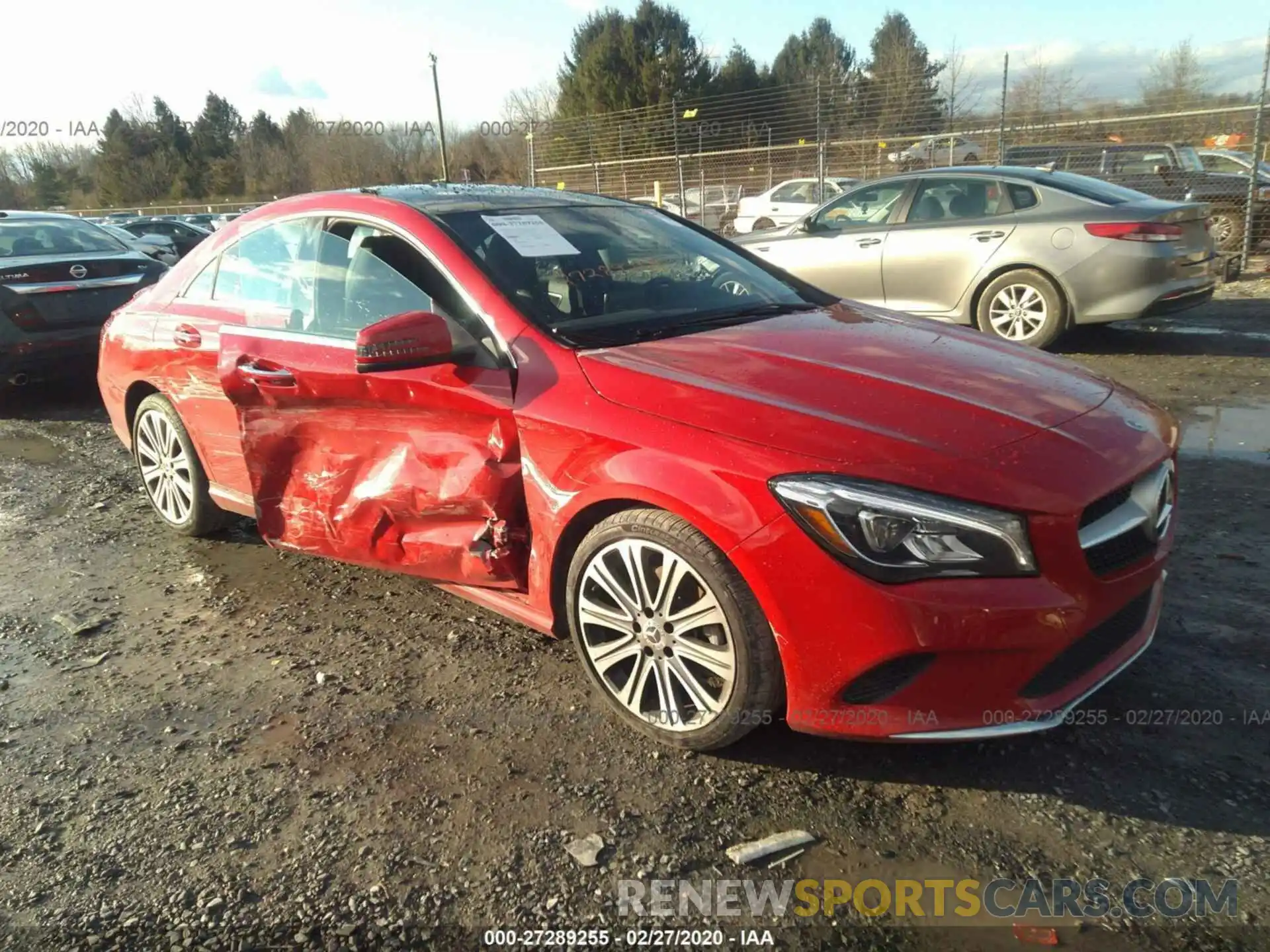 1 Photograph of a damaged car WDDSJ4GB7KN725143 MERCEDES-BENZ CLA 2019