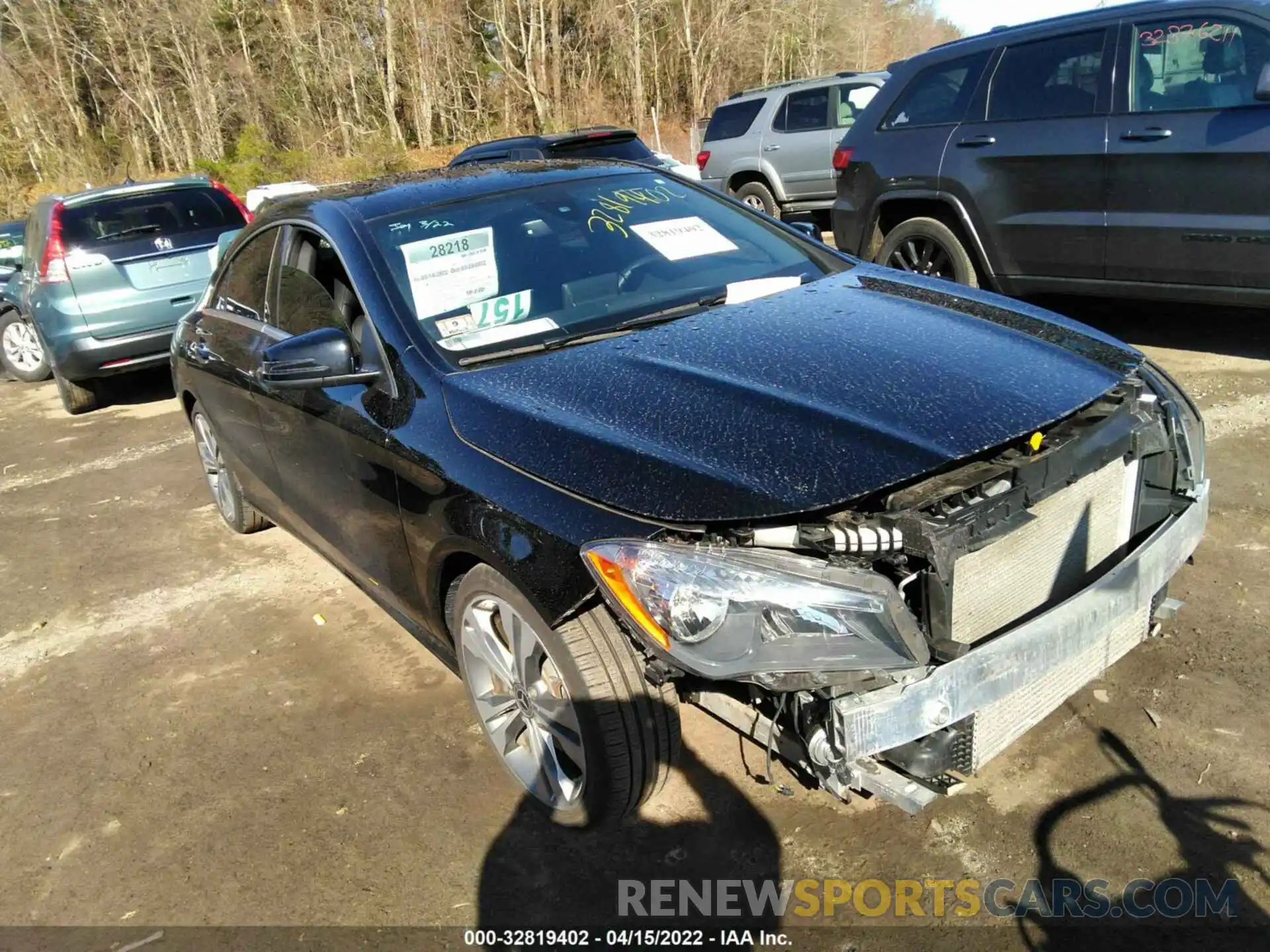 1 Photograph of a damaged car WDDSJ4GB7KN727037 MERCEDES-BENZ CLA 2019