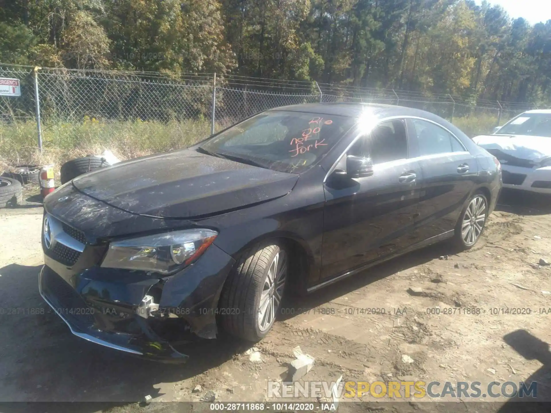 2 Photograph of a damaged car WDDSJ4GB8KN713180 MERCEDES-BENZ CLA 2019