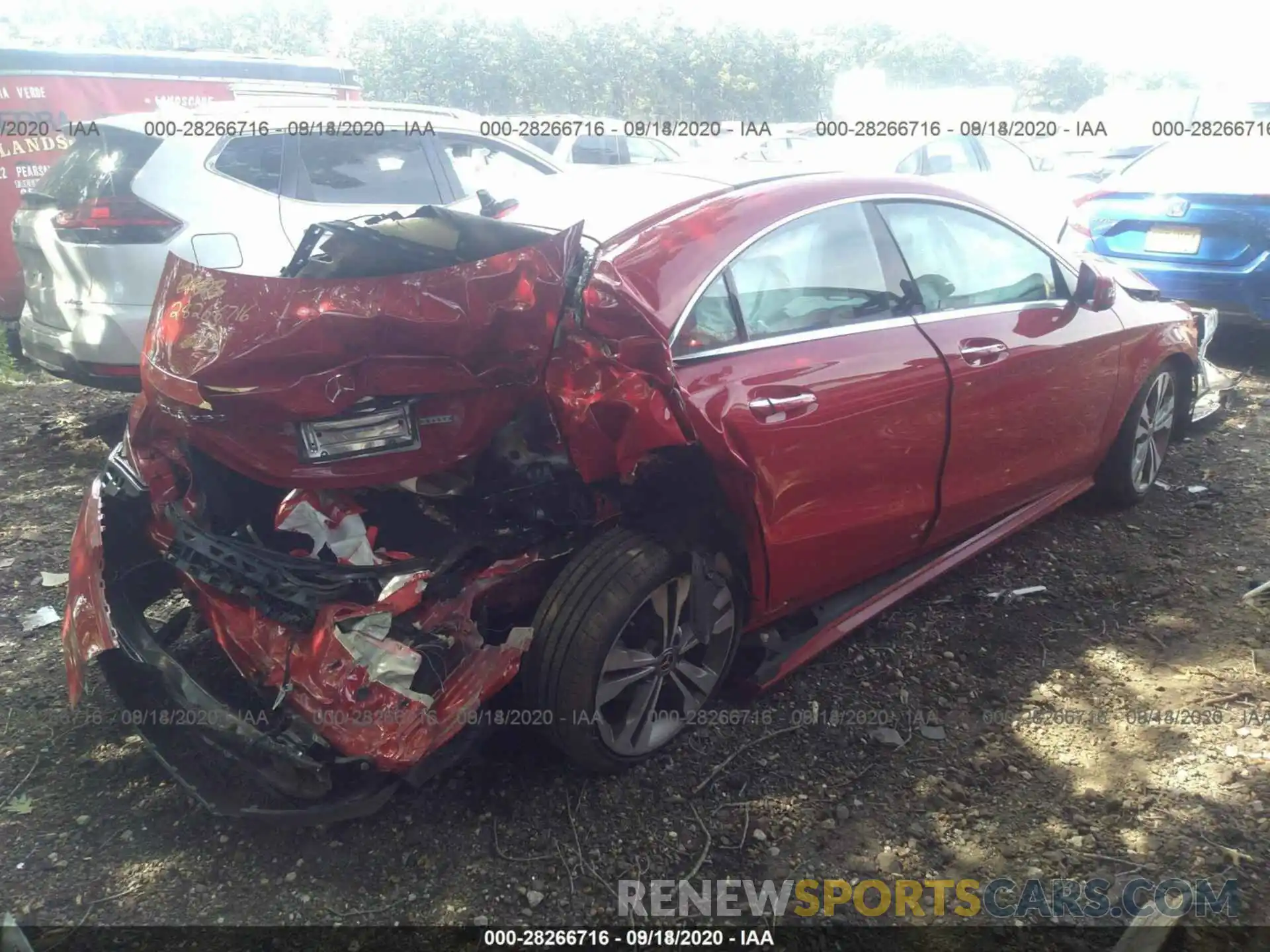 14 Photograph of a damaged car WDDSJ4GB8KN723529 MERCEDES-BENZ CLA 2019