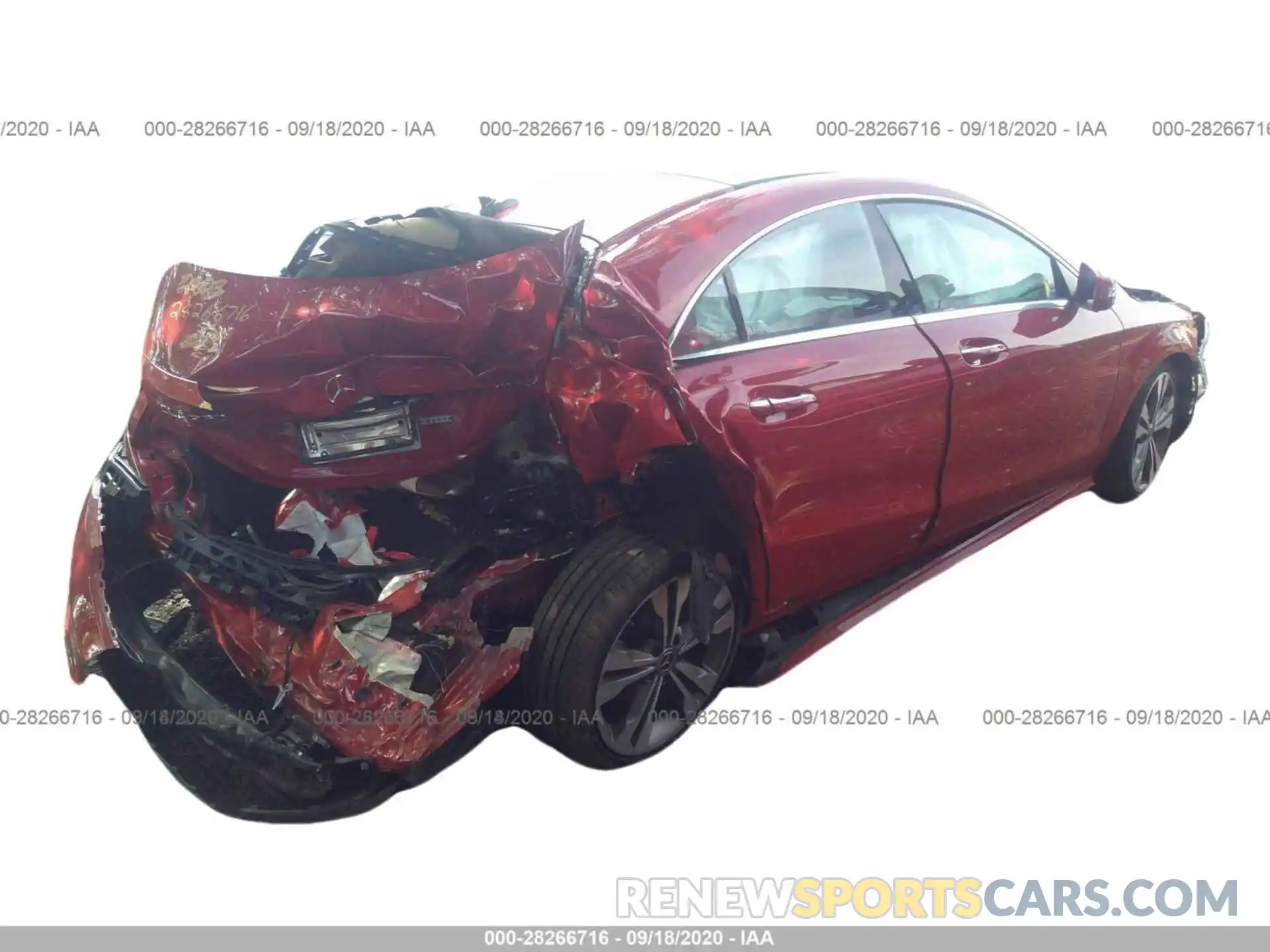 4 Photograph of a damaged car WDDSJ4GB8KN723529 MERCEDES-BENZ CLA 2019