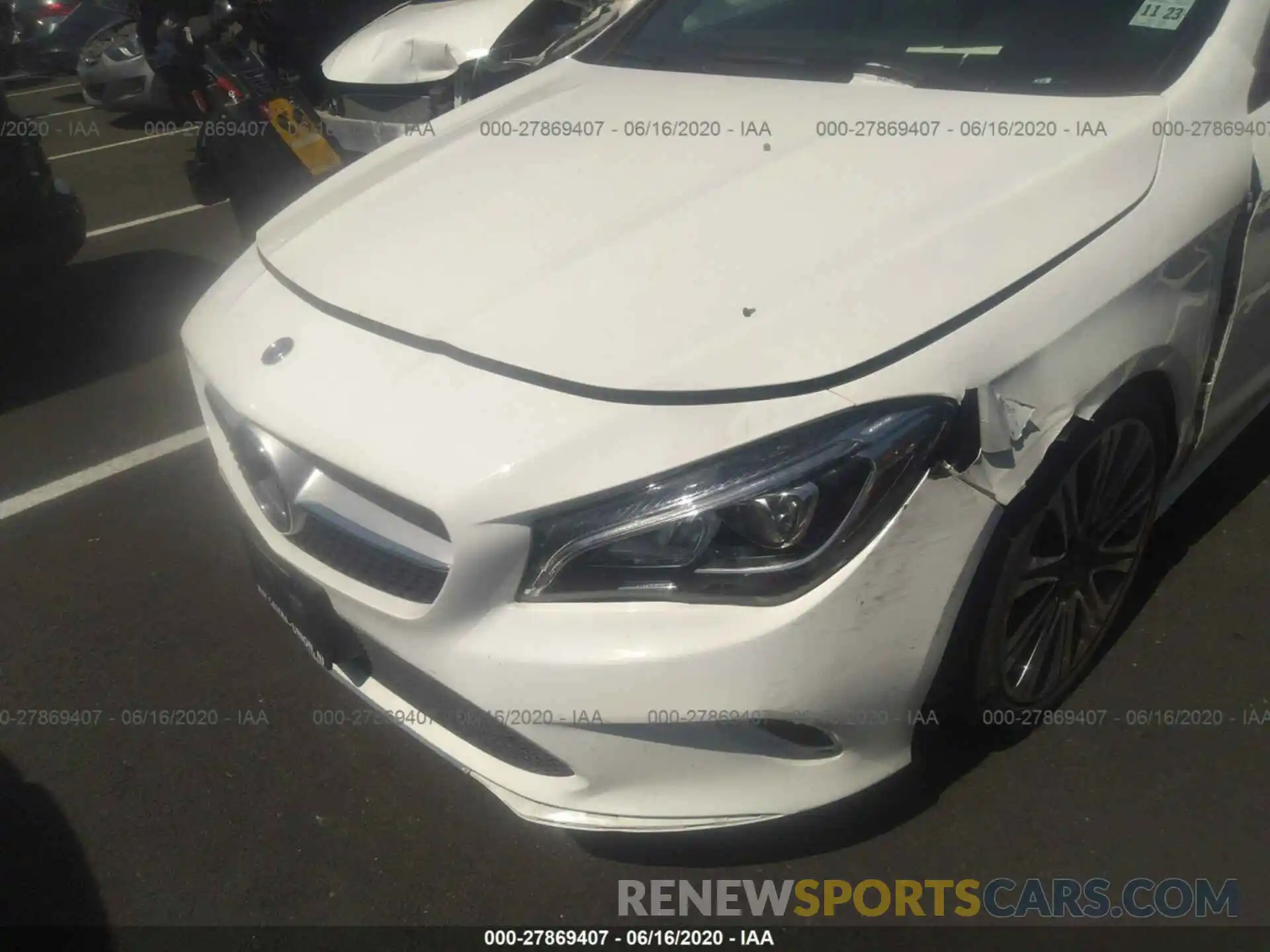 6 Photograph of a damaged car WDDSJ4GB8KN723983 MERCEDES-BENZ CLA 2019