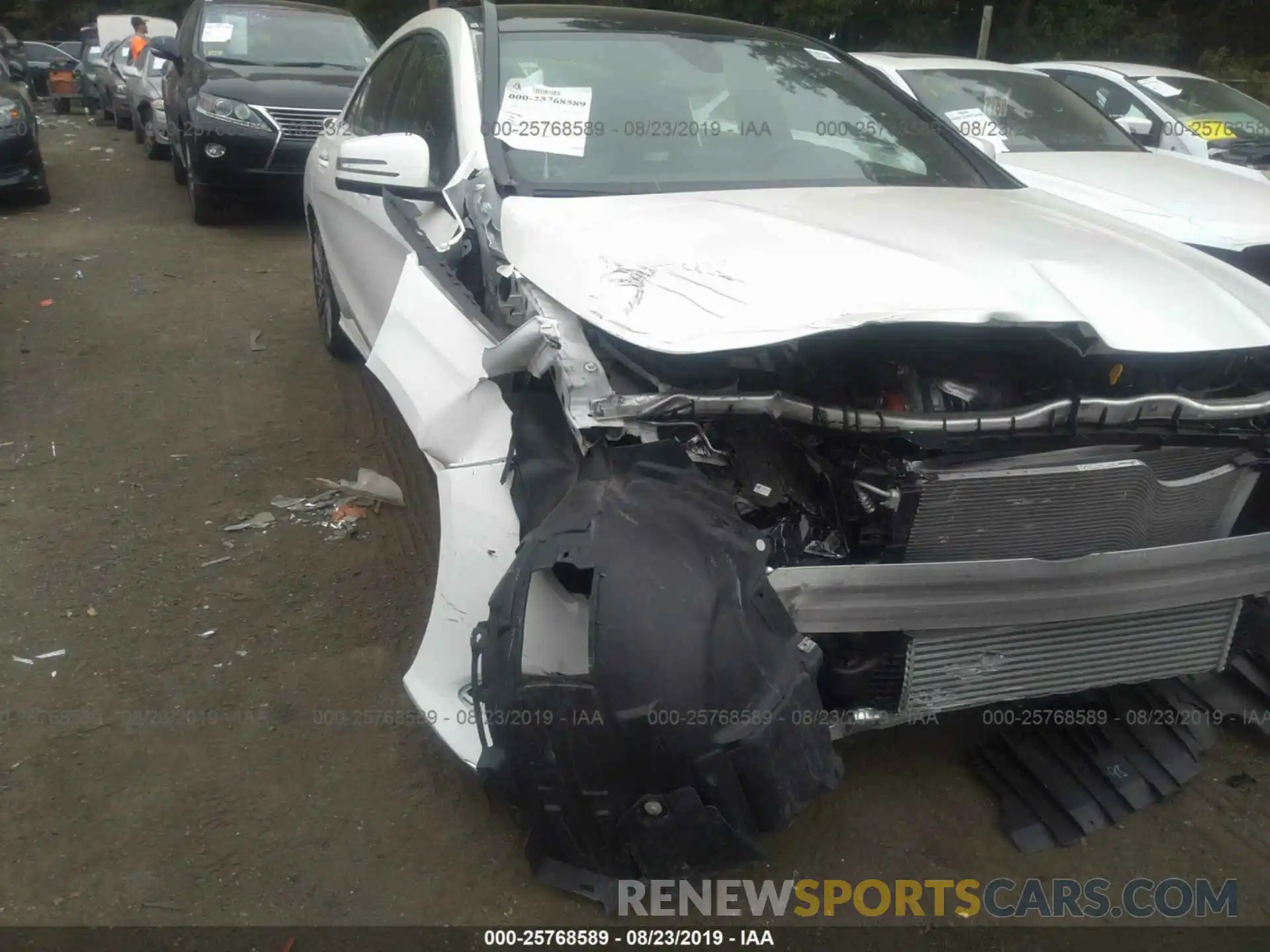 1 Photograph of a damaged car WDDSJ4GB8KN728424 MERCEDES-BENZ CLA 2019