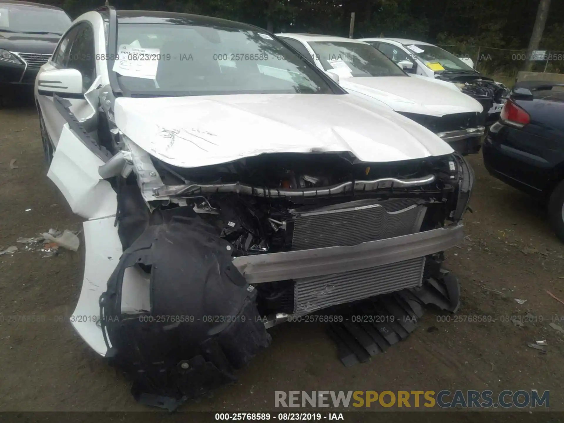 6 Photograph of a damaged car WDDSJ4GB8KN728424 MERCEDES-BENZ CLA 2019