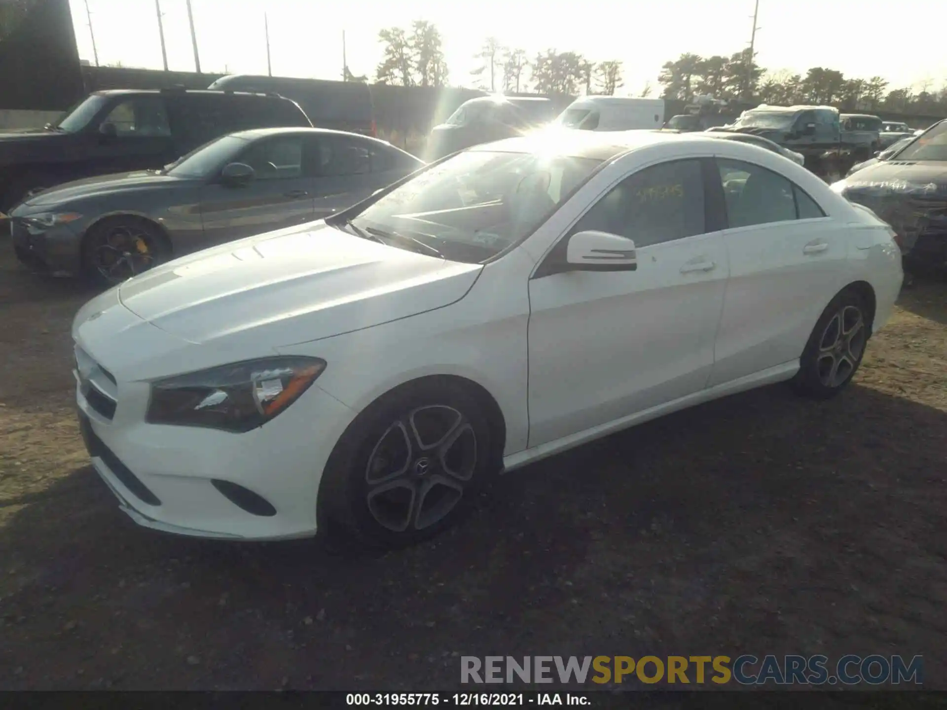 2 Photograph of a damaged car WDDSJ4GB9KN719912 MERCEDES-BENZ CLA 2019