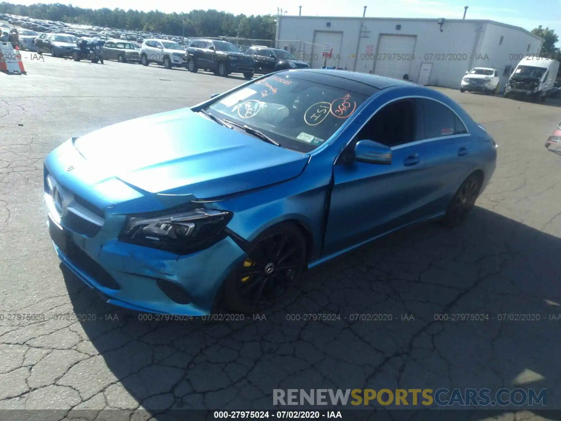 2 Photograph of a damaged car WDDSJ4GB9KN723152 MERCEDES-BENZ CLA 2019