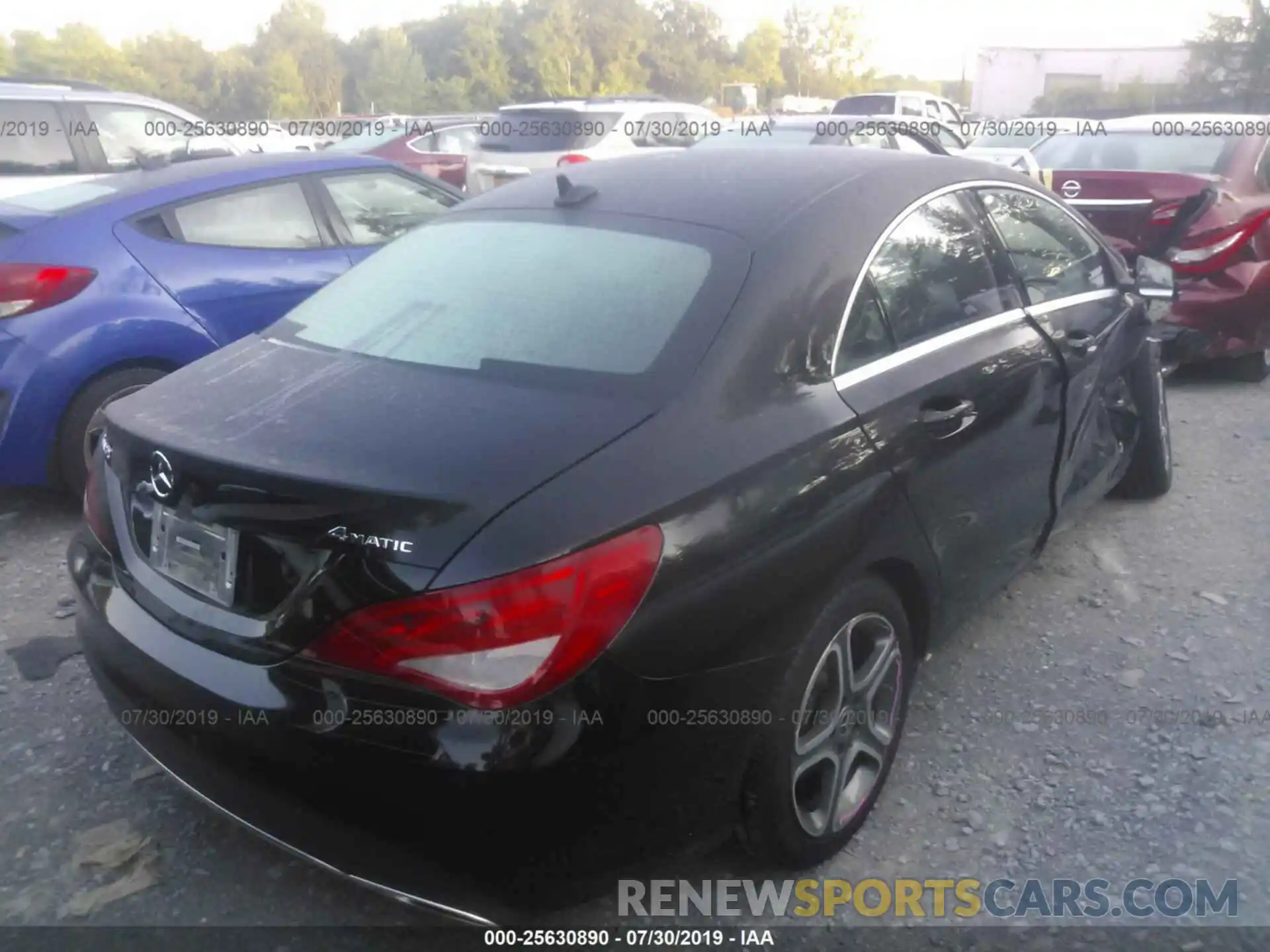 4 Photograph of a damaged car WDDSJ4GB9KN725385 MERCEDES-BENZ CLA 2019