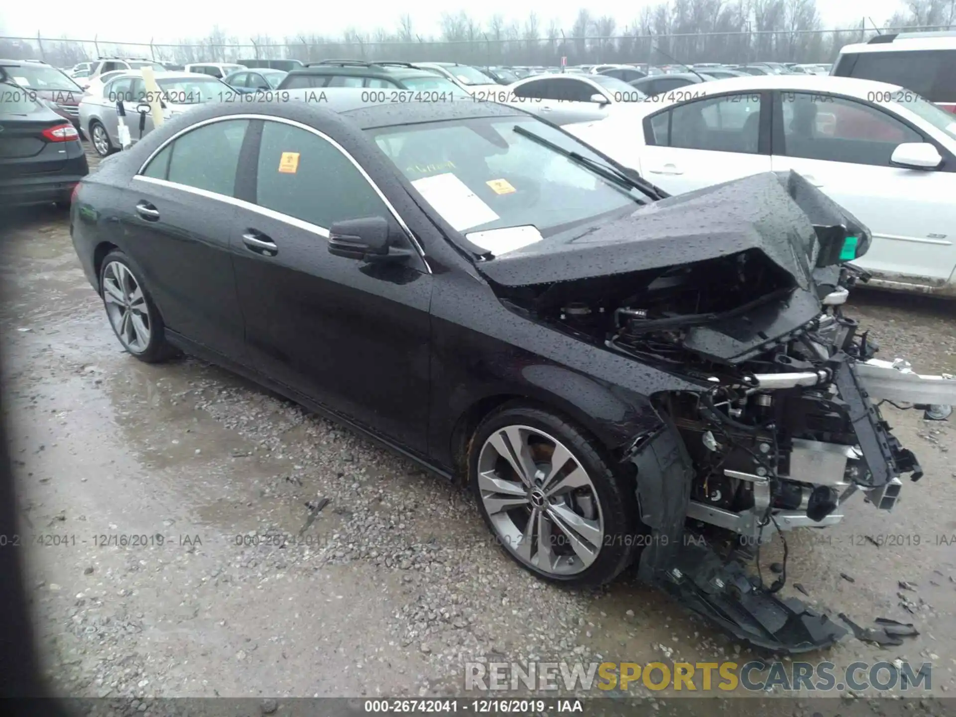 1 Photograph of a damaged car WDDSJ4GB9KN740632 MERCEDES-BENZ CLA 2019