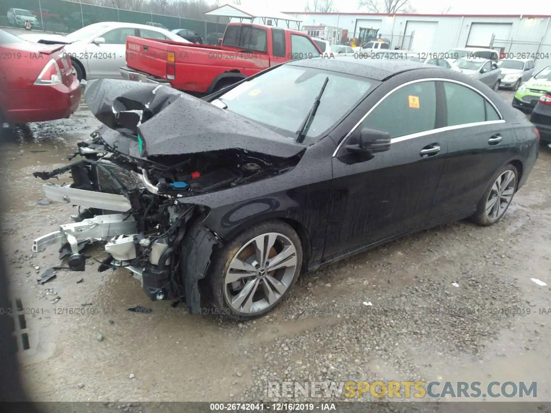 2 Photograph of a damaged car WDDSJ4GB9KN740632 MERCEDES-BENZ CLA 2019