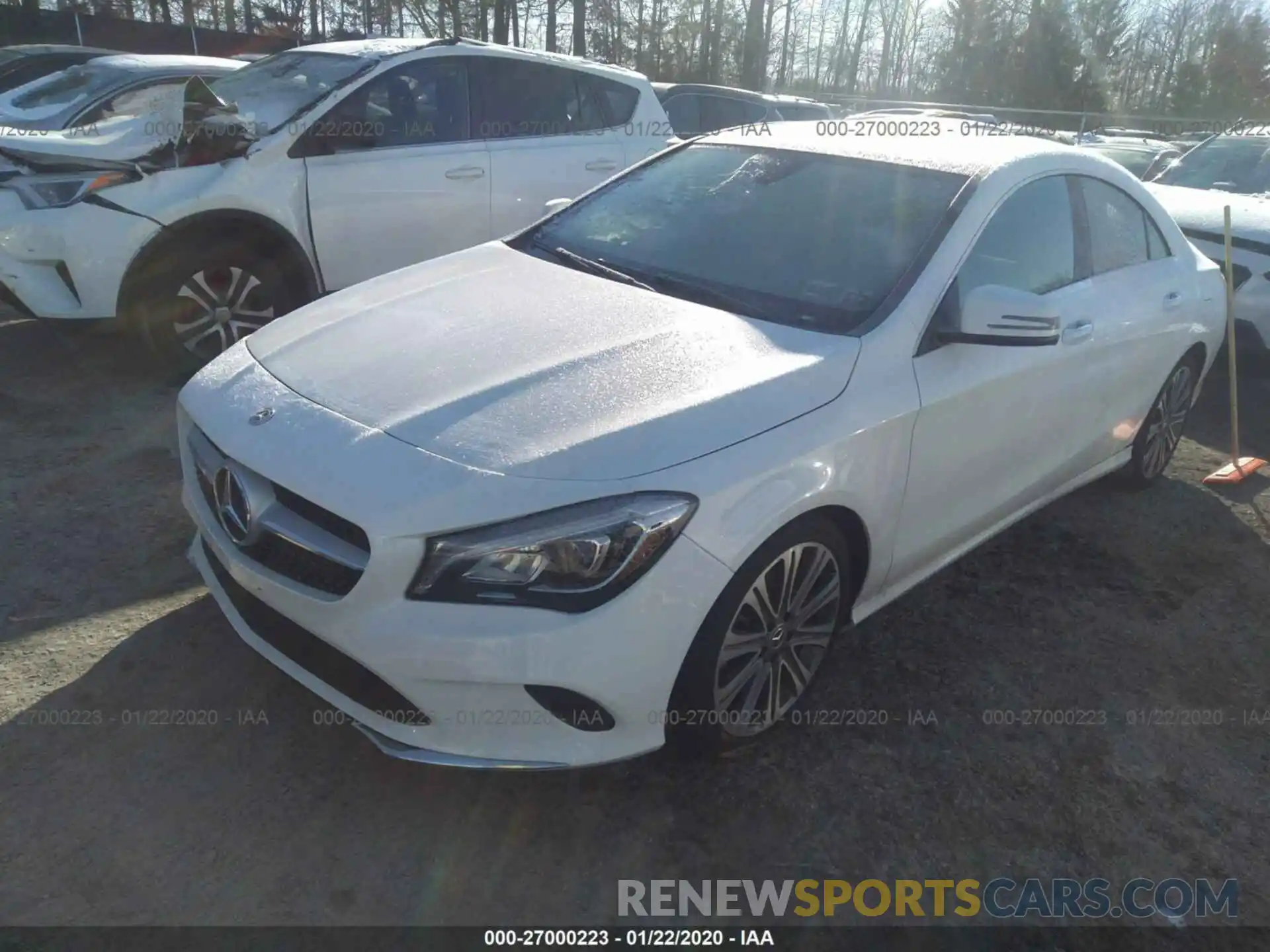 2 Фотография поврежденного автомобиля WDDSJ4GB9KN754045 MERCEDES-BENZ CLA 2019