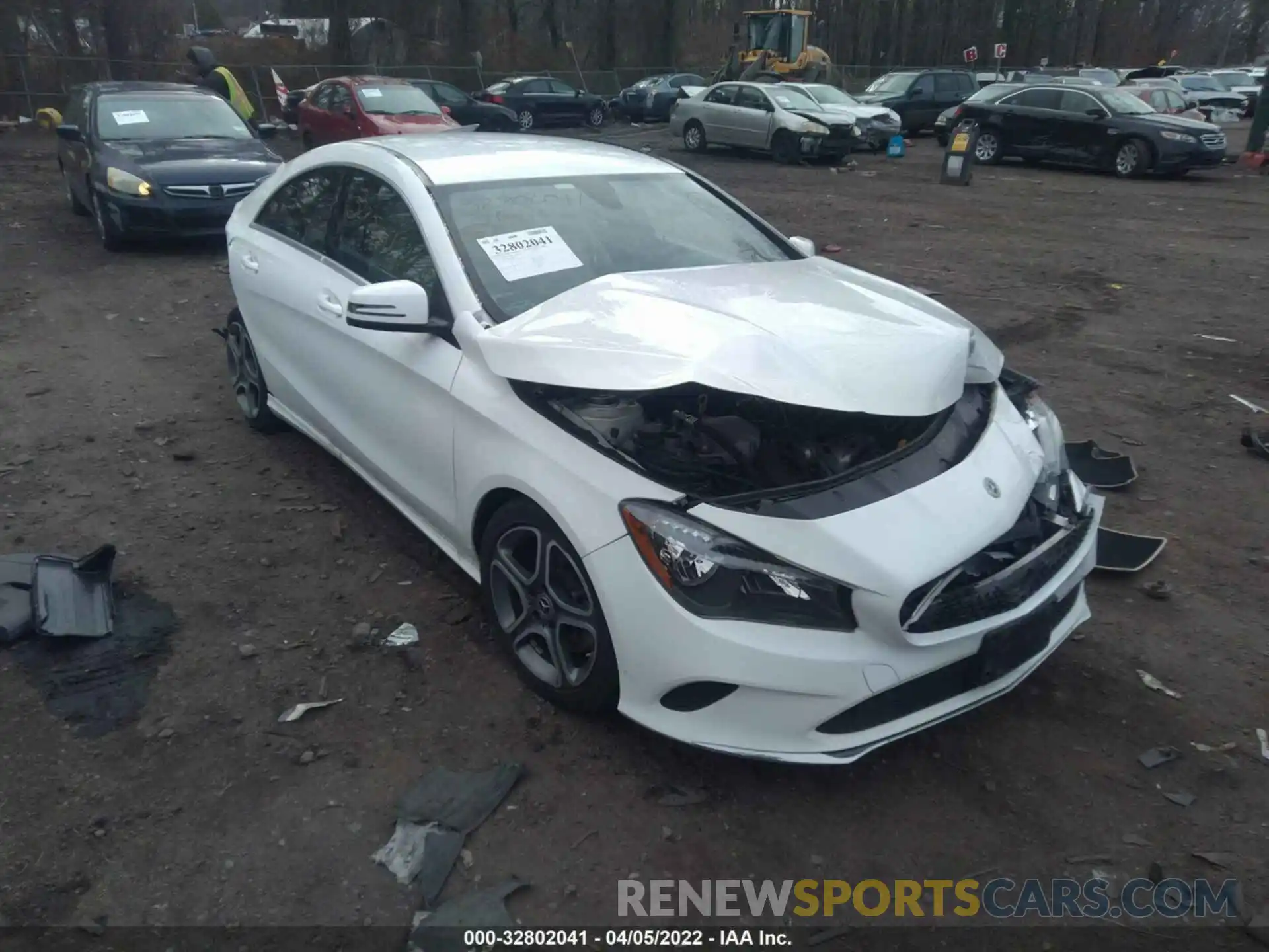 1 Photograph of a damaged car WDDSJ4GB9KN762775 MERCEDES-BENZ CLA 2019