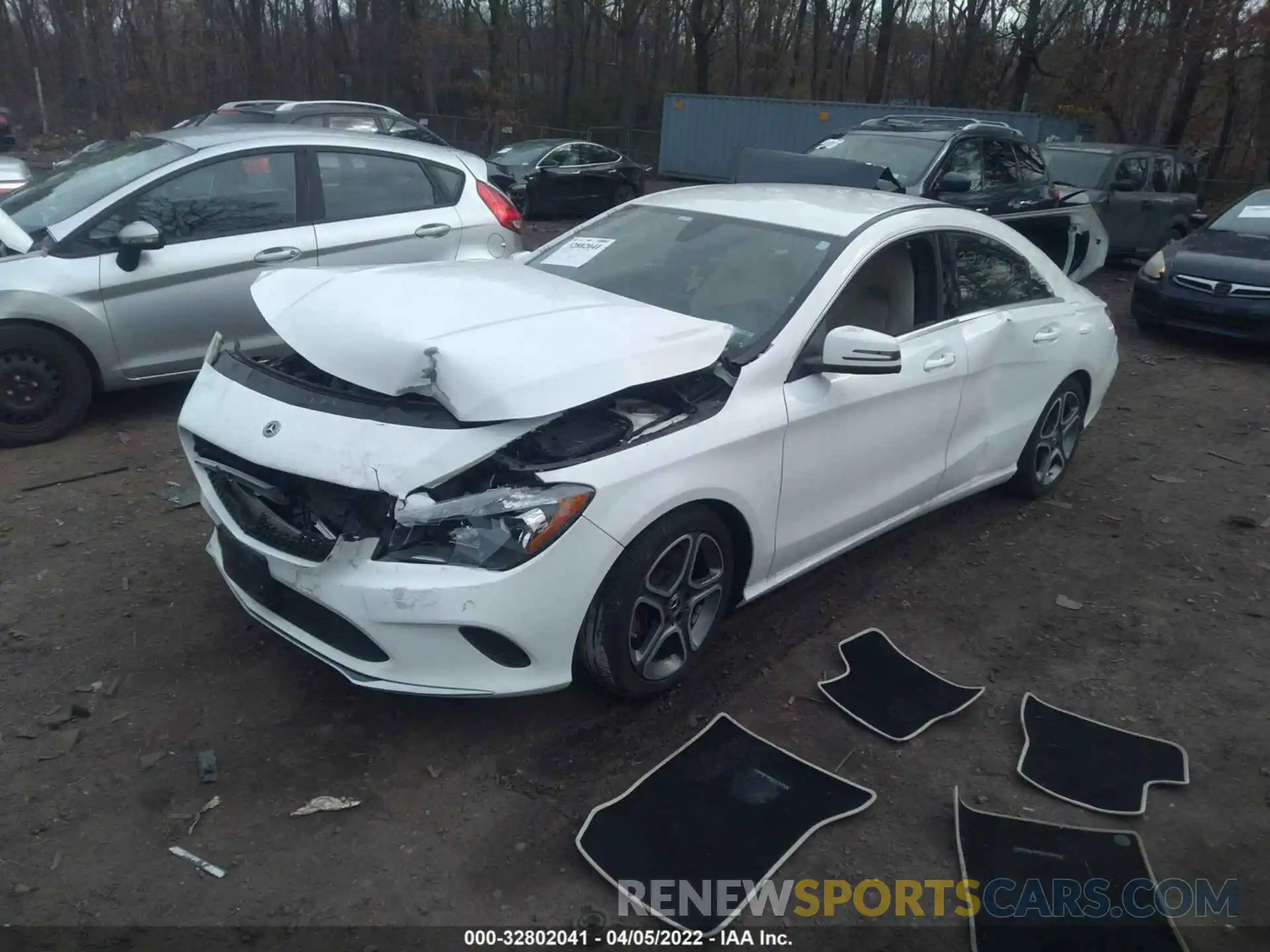 2 Photograph of a damaged car WDDSJ4GB9KN762775 MERCEDES-BENZ CLA 2019