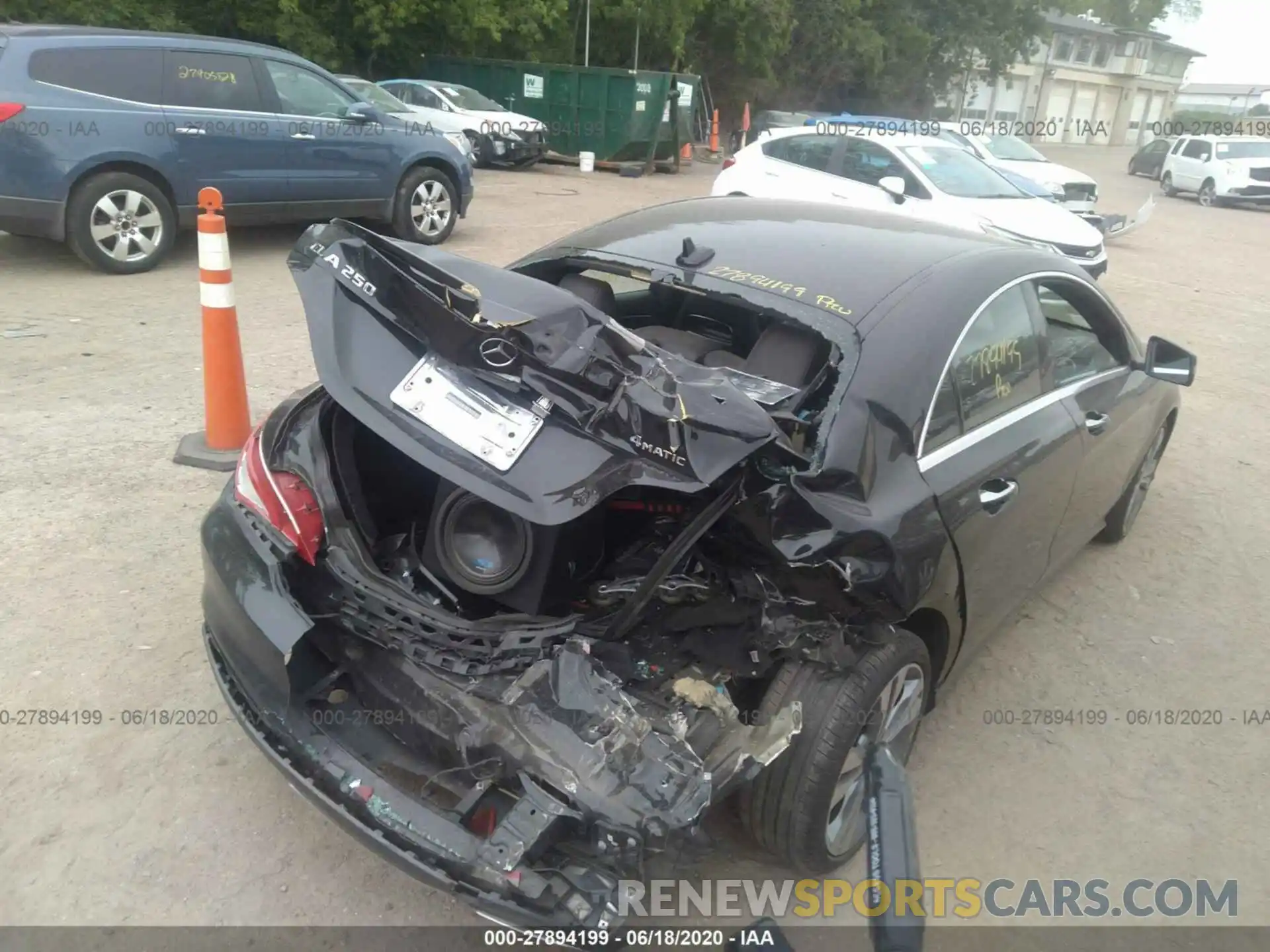 6 Photograph of a damaged car WDDSJ4GBXKN719823 MERCEDES-BENZ CLA 2019