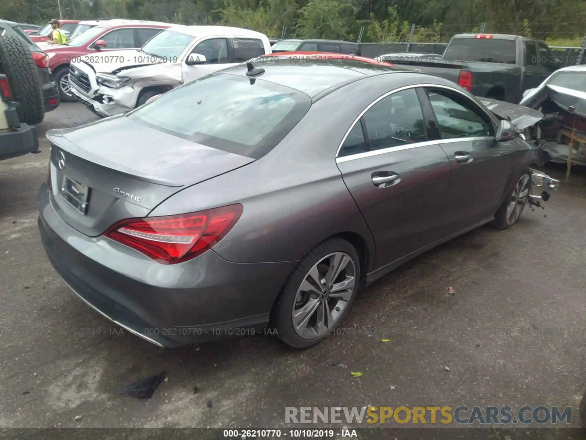 4 Photograph of a damaged car WDDSJ4GBXKN725380 MERCEDES-BENZ CLA 2019