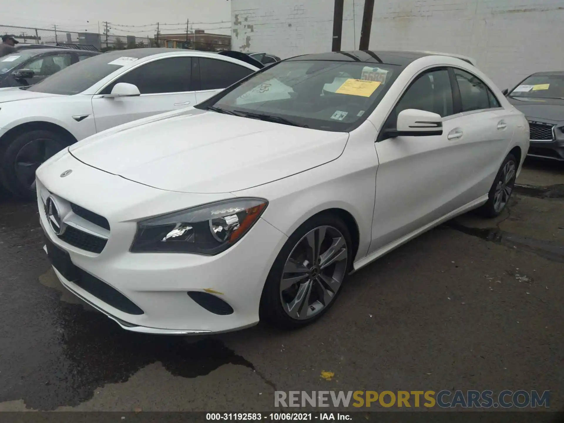 2 Photograph of a damaged car WDDSJ4GBXKN725430 MERCEDES-BENZ CLA 2019