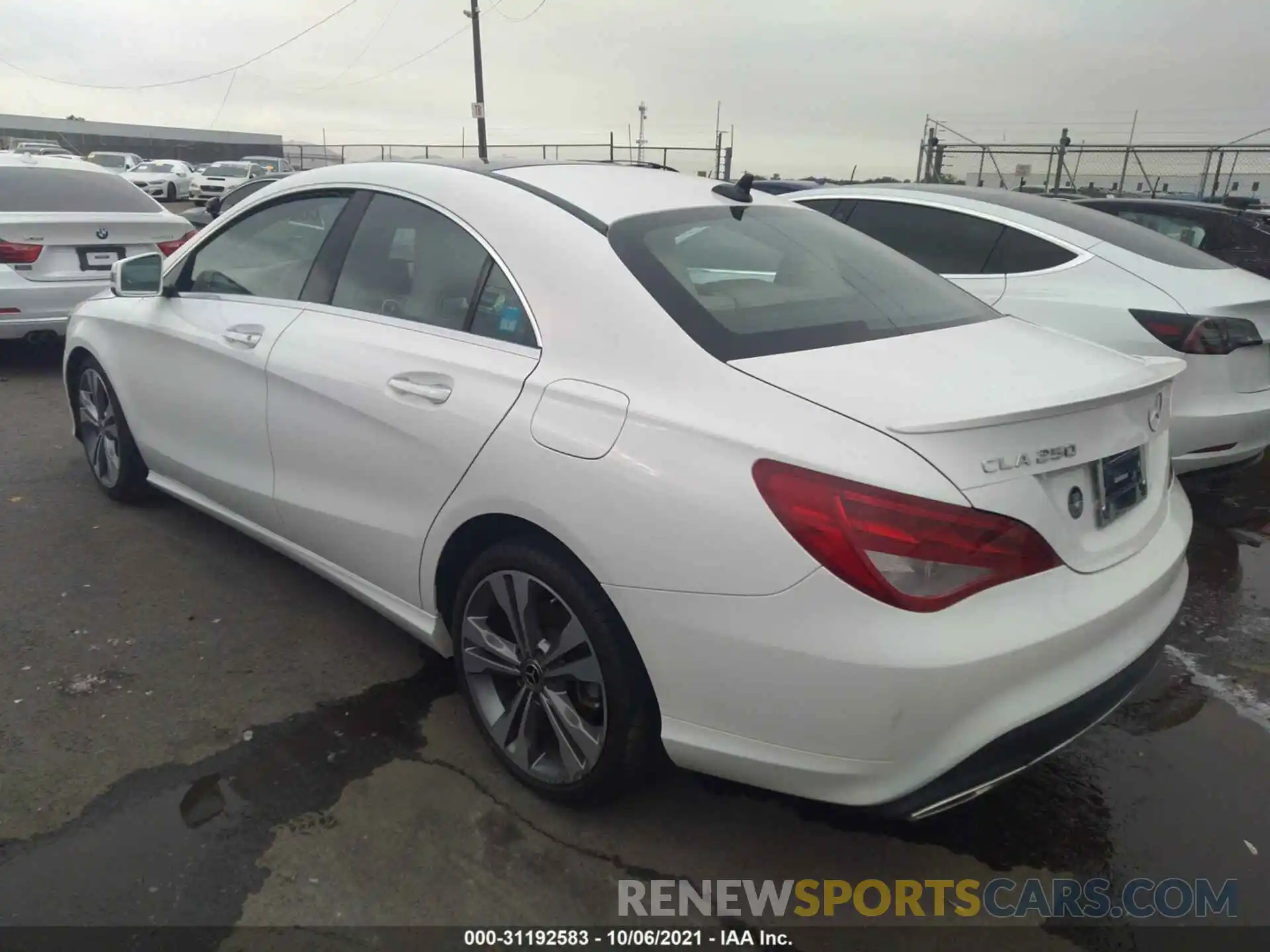 3 Photograph of a damaged car WDDSJ4GBXKN725430 MERCEDES-BENZ CLA 2019