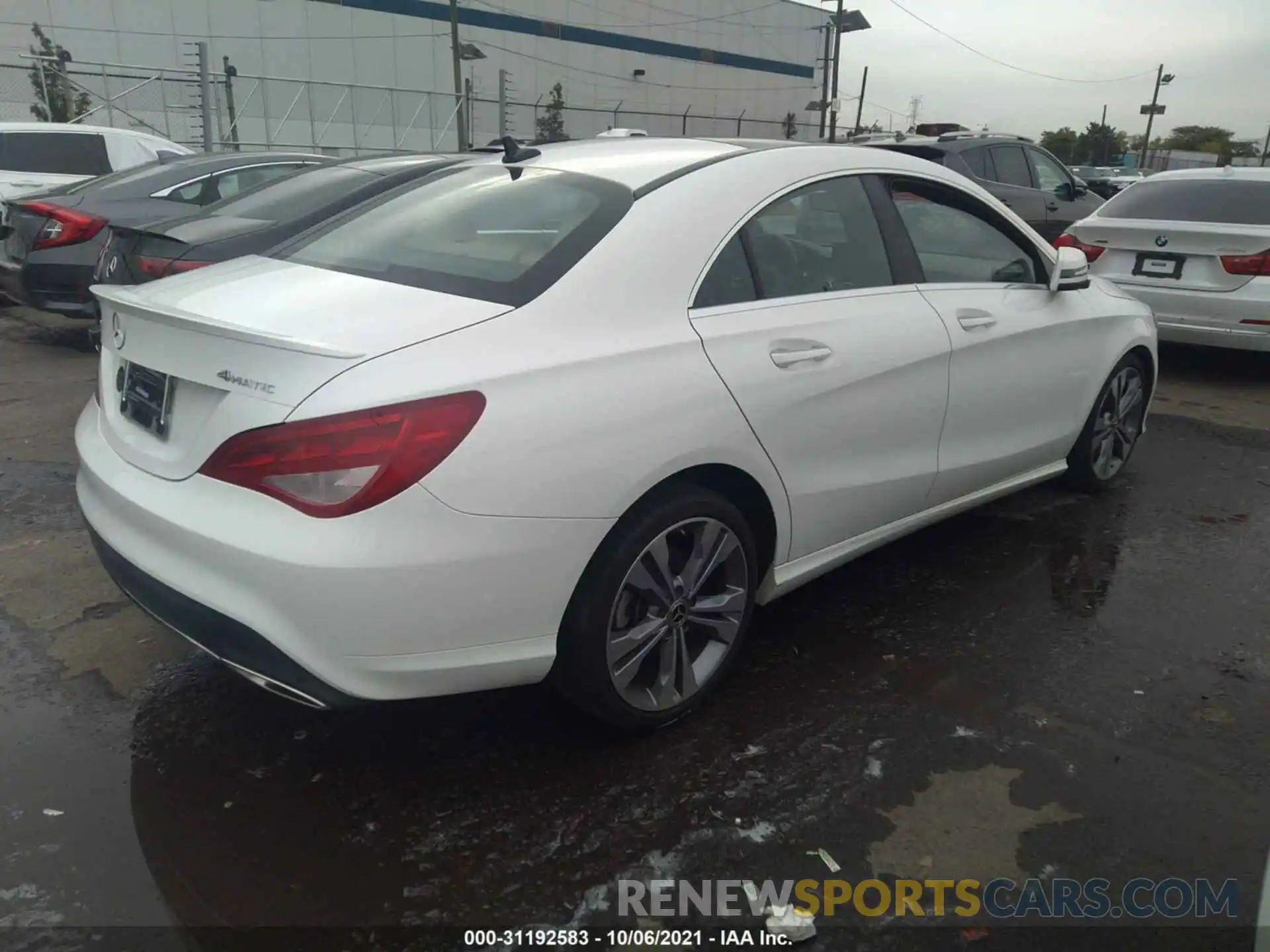 4 Photograph of a damaged car WDDSJ4GBXKN725430 MERCEDES-BENZ CLA 2019