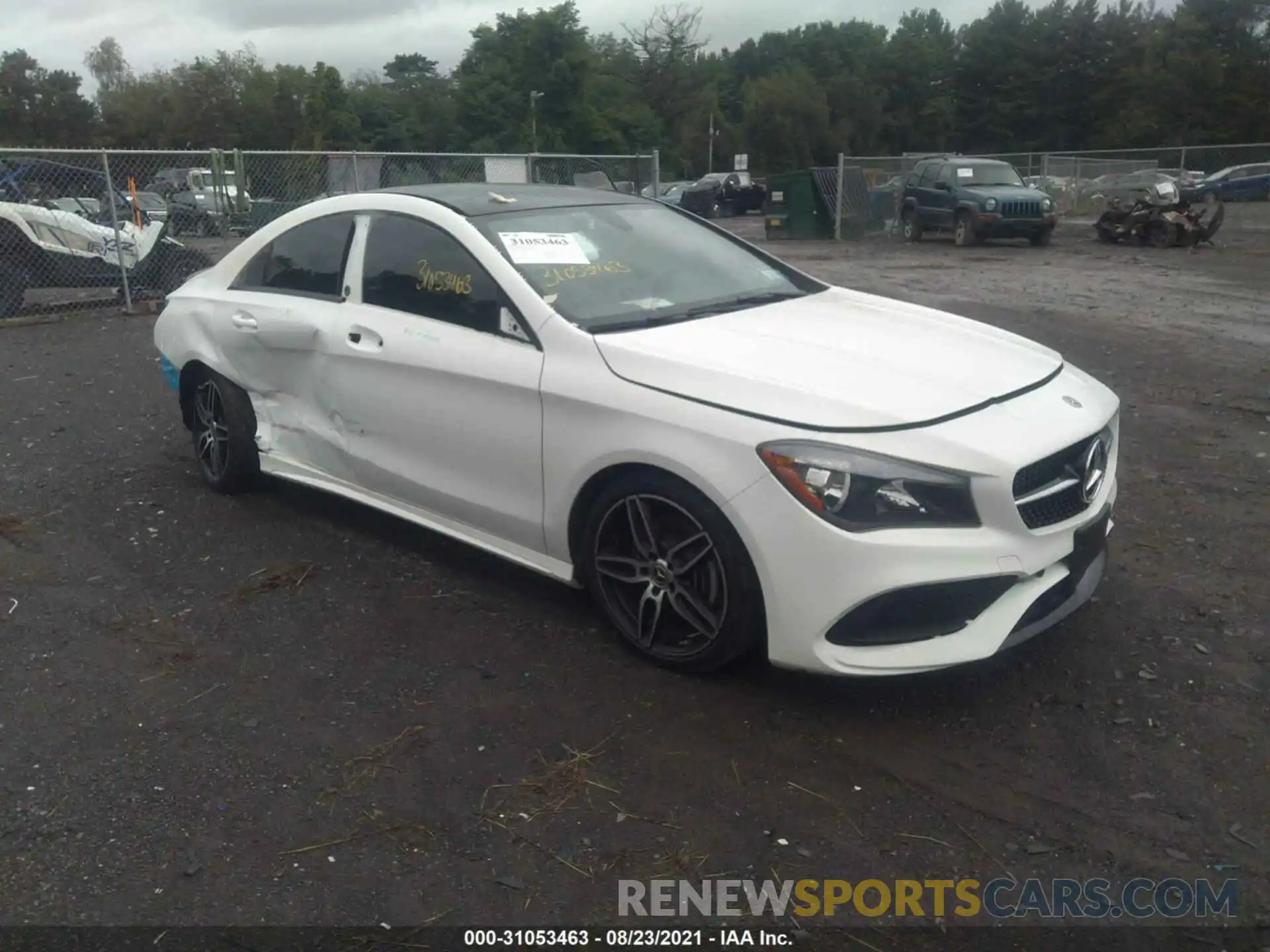 1 Photograph of a damaged car WDDSJ4GBXKN728974 MERCEDES-BENZ CLA 2019