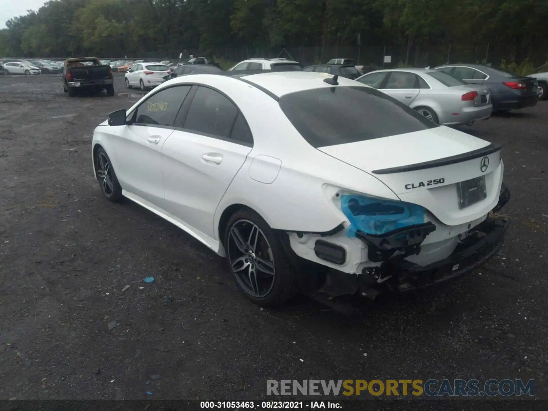 3 Photograph of a damaged car WDDSJ4GBXKN728974 MERCEDES-BENZ CLA 2019