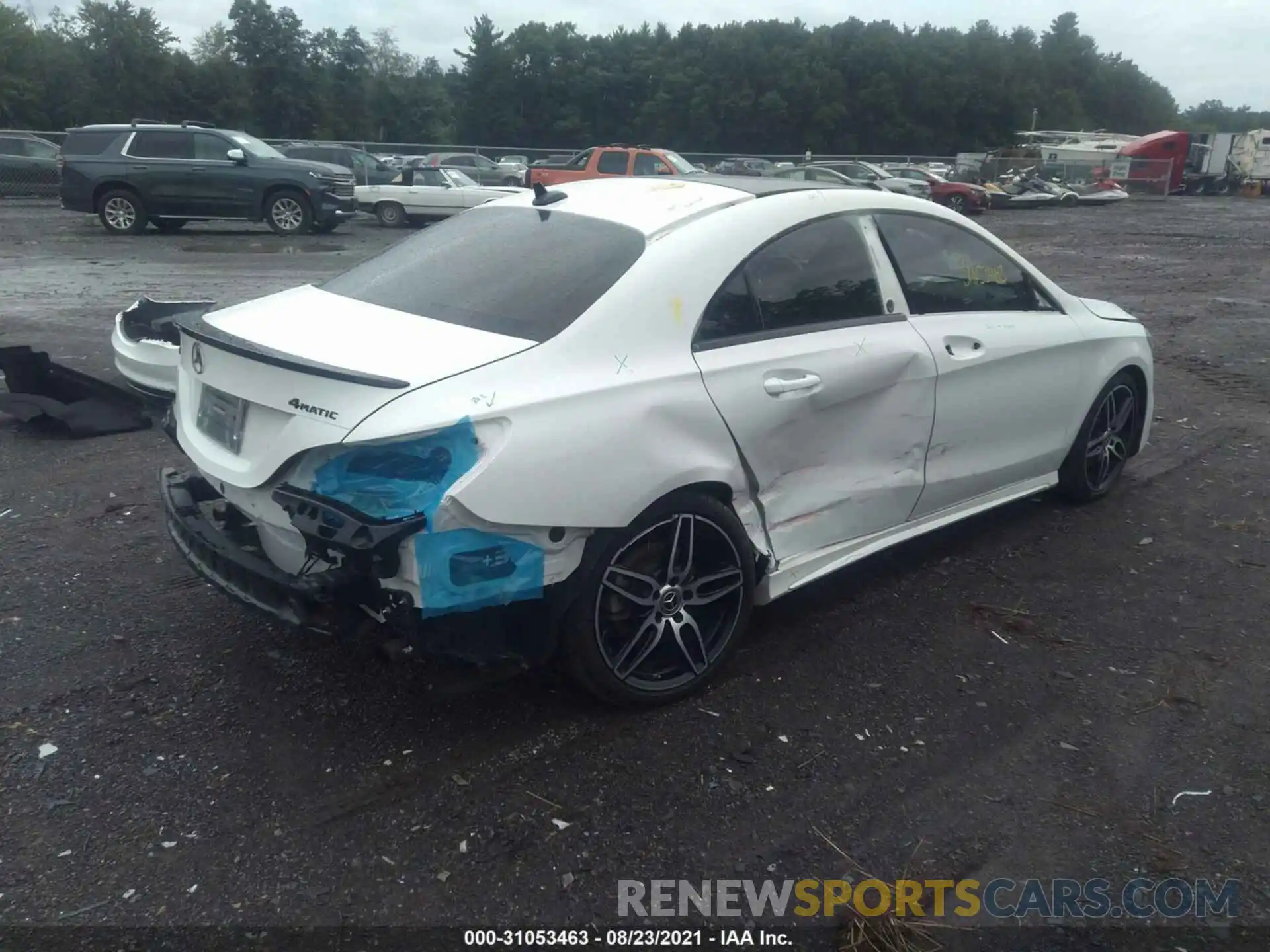 4 Photograph of a damaged car WDDSJ4GBXKN728974 MERCEDES-BENZ CLA 2019