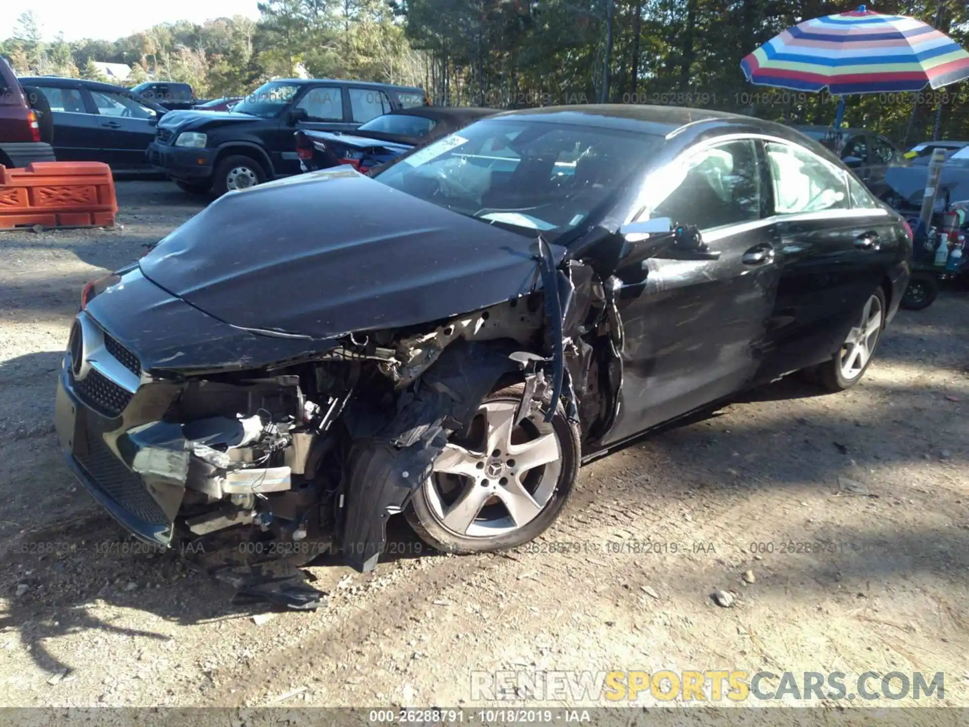 2 Photograph of a damaged car WDDSJ4GBXKN738615 MERCEDES-BENZ CLA 2019