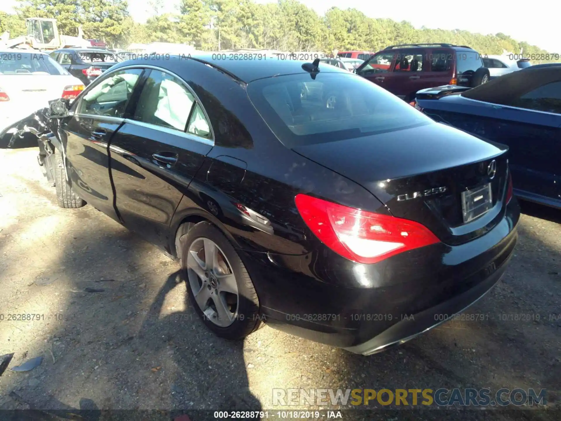 3 Photograph of a damaged car WDDSJ4GBXKN738615 MERCEDES-BENZ CLA 2019