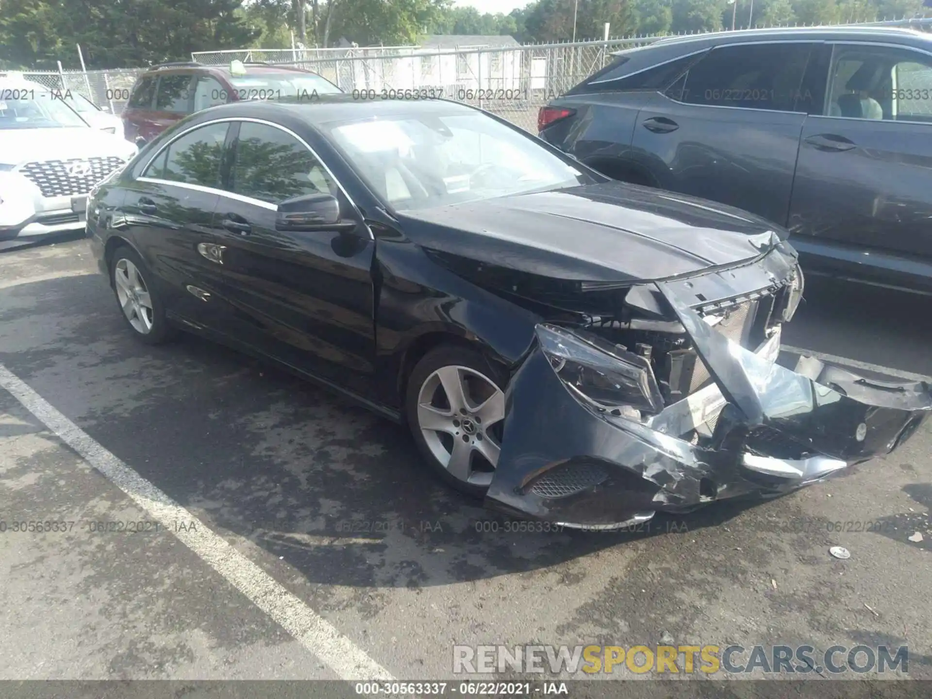 1 Photograph of a damaged car WDDSJ4GBXKN740249 MERCEDES-BENZ CLA 2019