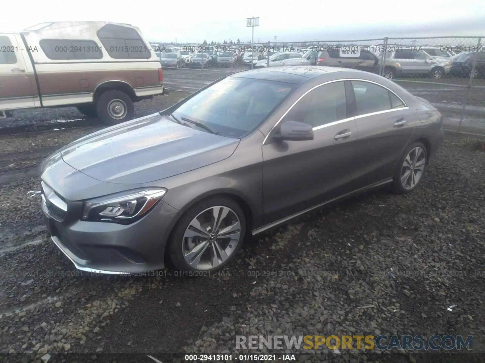 2 Photograph of a damaged car WDDSJ4GBXKN763305 MERCEDES-BENZ CLA 2019