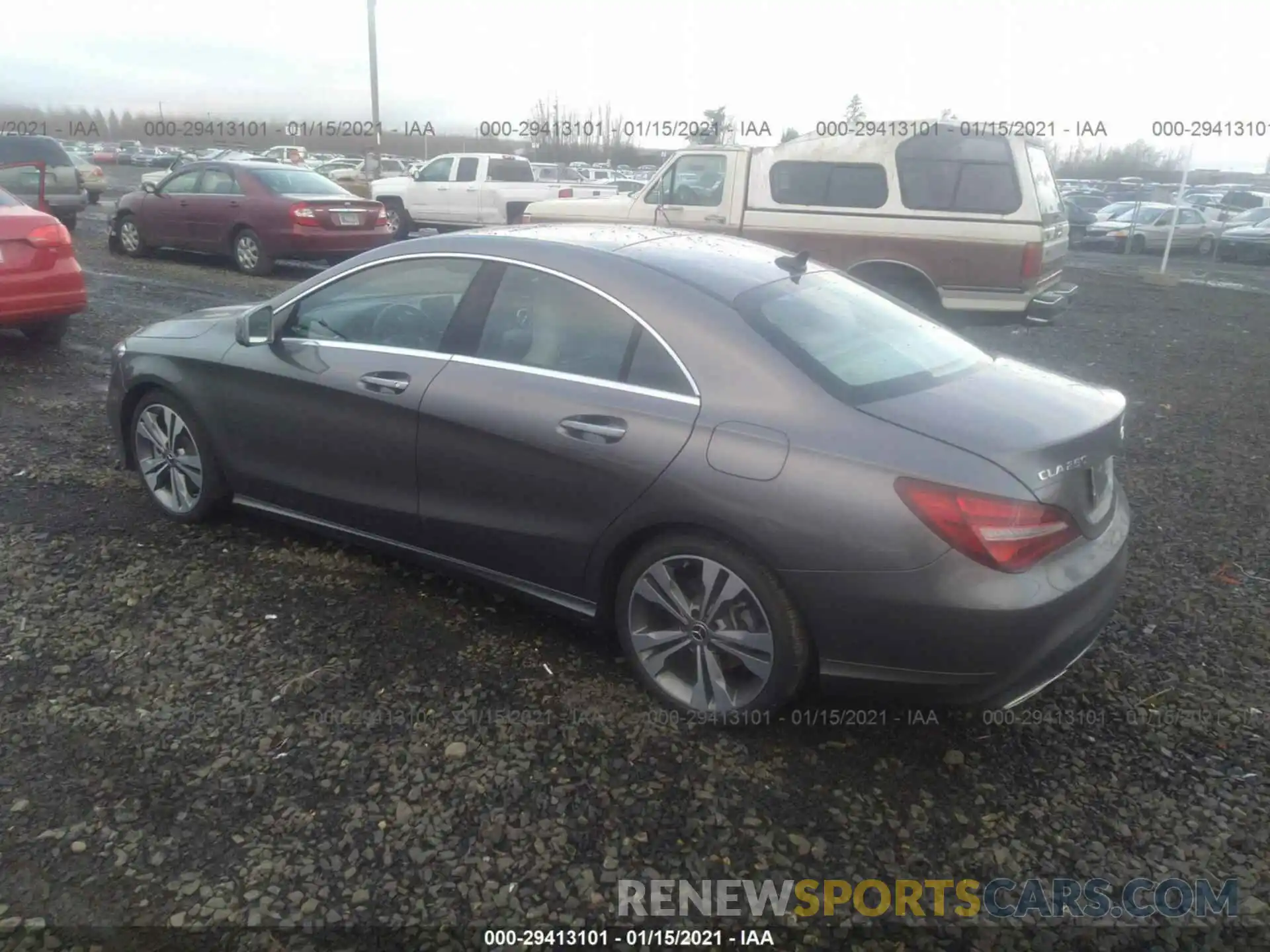 3 Photograph of a damaged car WDDSJ4GBXKN763305 MERCEDES-BENZ CLA 2019