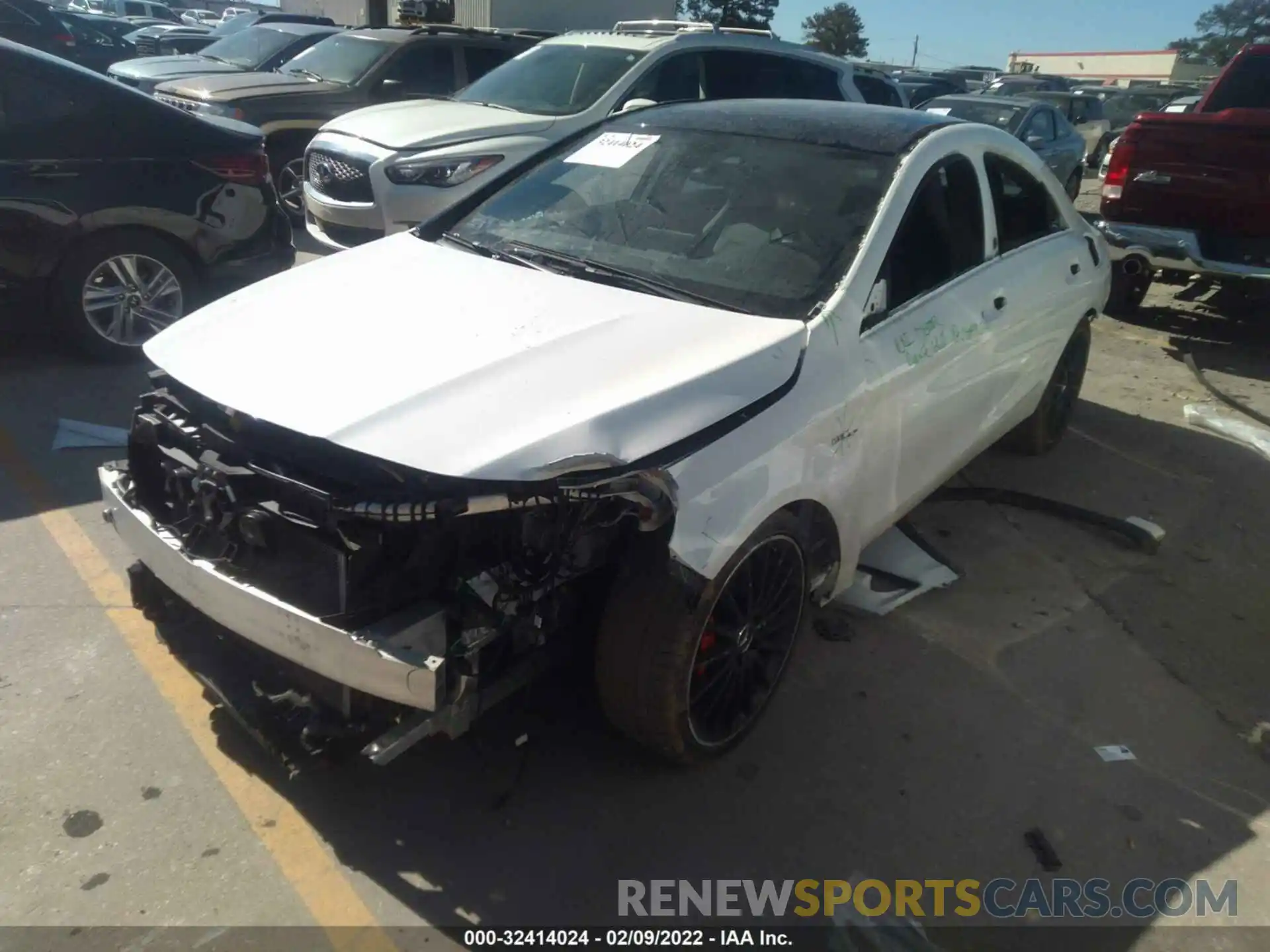 2 Photograph of a damaged car WDDSJ5CB2KN699353 MERCEDES-BENZ CLA 2019