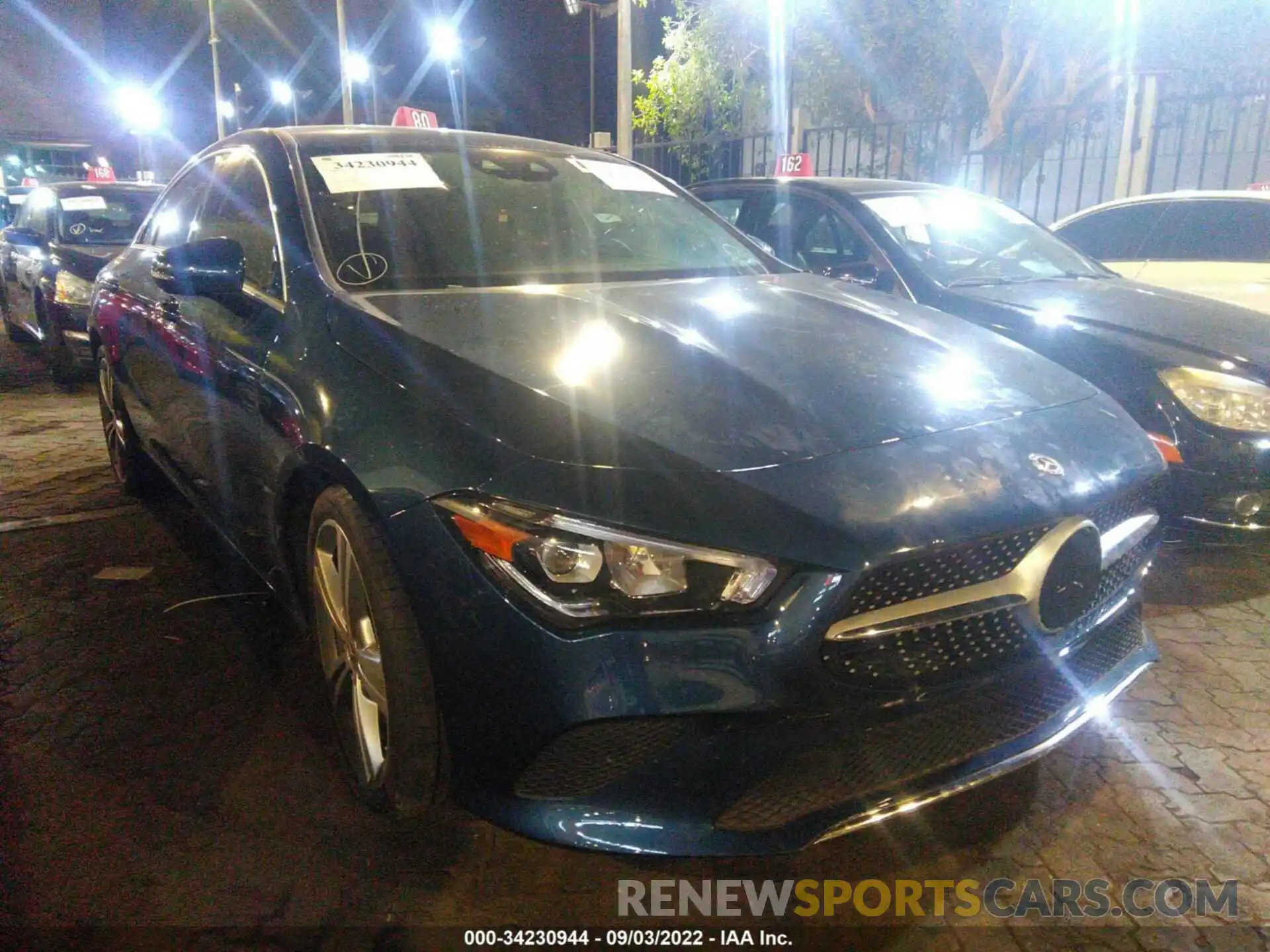 1 Photograph of a damaged car 00D5J4GB6LN031574 MERCEDES-BENZ CLA 2020