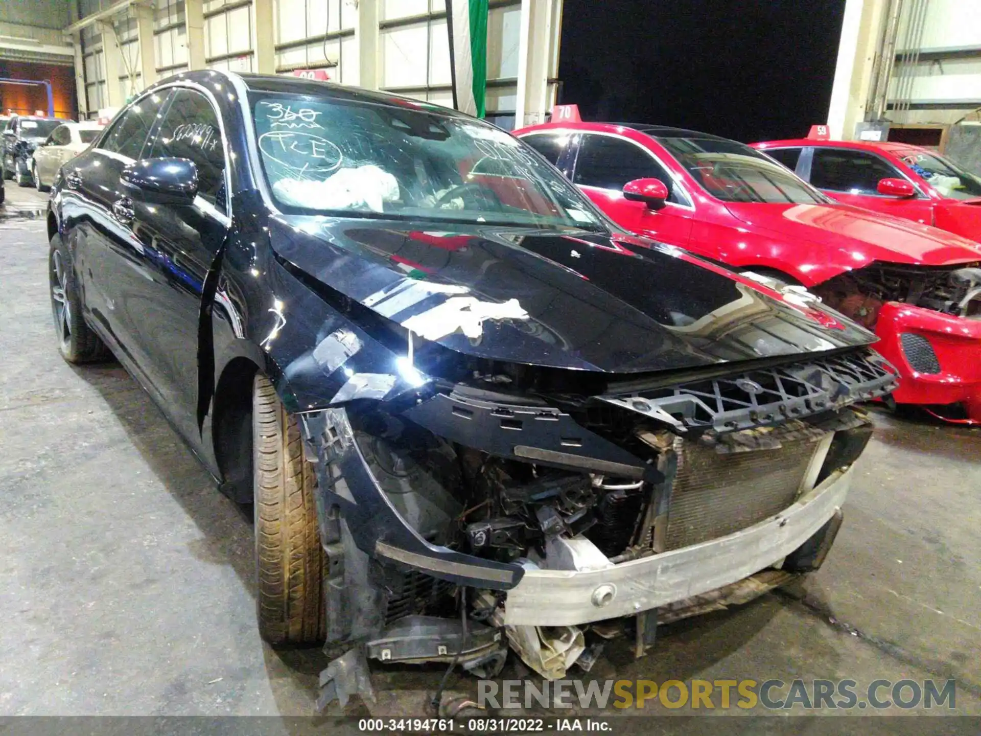 1 Photograph of a damaged car 00D5J4GB9LN021735 MERCEDES-BENZ CLA 2020