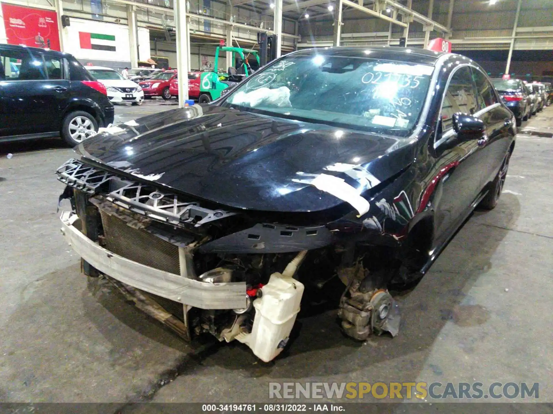 2 Photograph of a damaged car 00D5J4GB9LN021735 MERCEDES-BENZ CLA 2020