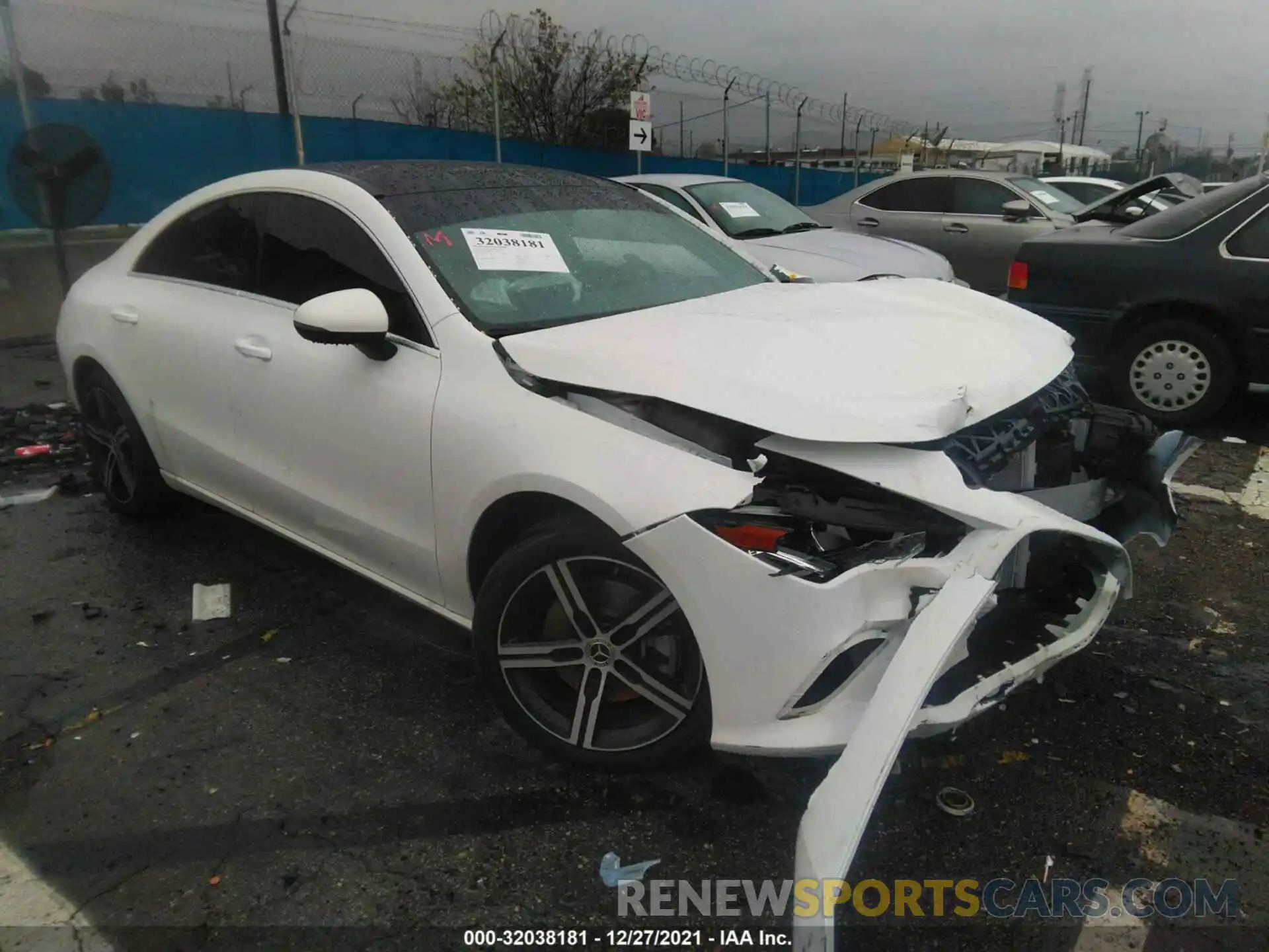 1 Photograph of a damaged car W1K5J4GB0LN124929 MERCEDES-BENZ CLA 2020