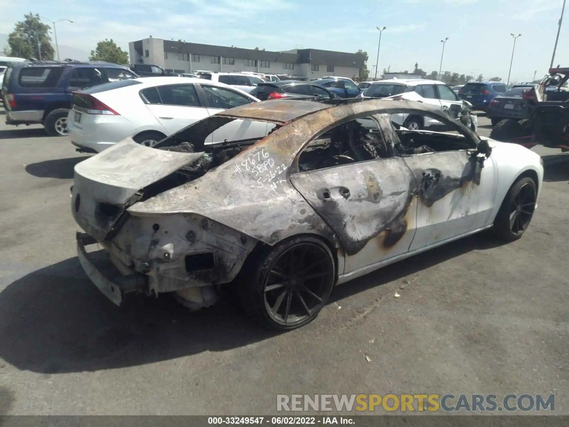 4 Photograph of a damaged car W1K5J4GB1LN088717 MERCEDES-BENZ CLA 2020