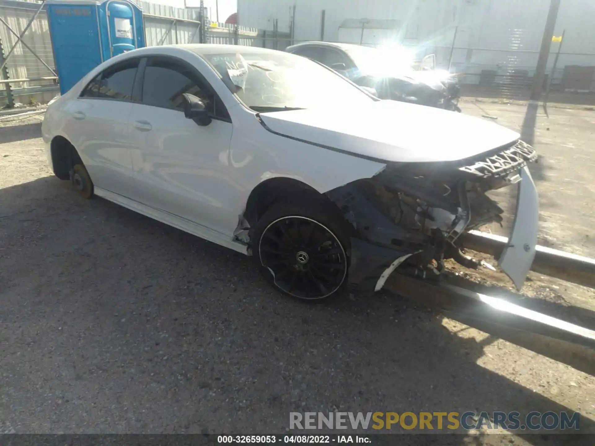 1 Photograph of a damaged car W1K5J4GB1LN091097 MERCEDES-BENZ CLA 2020