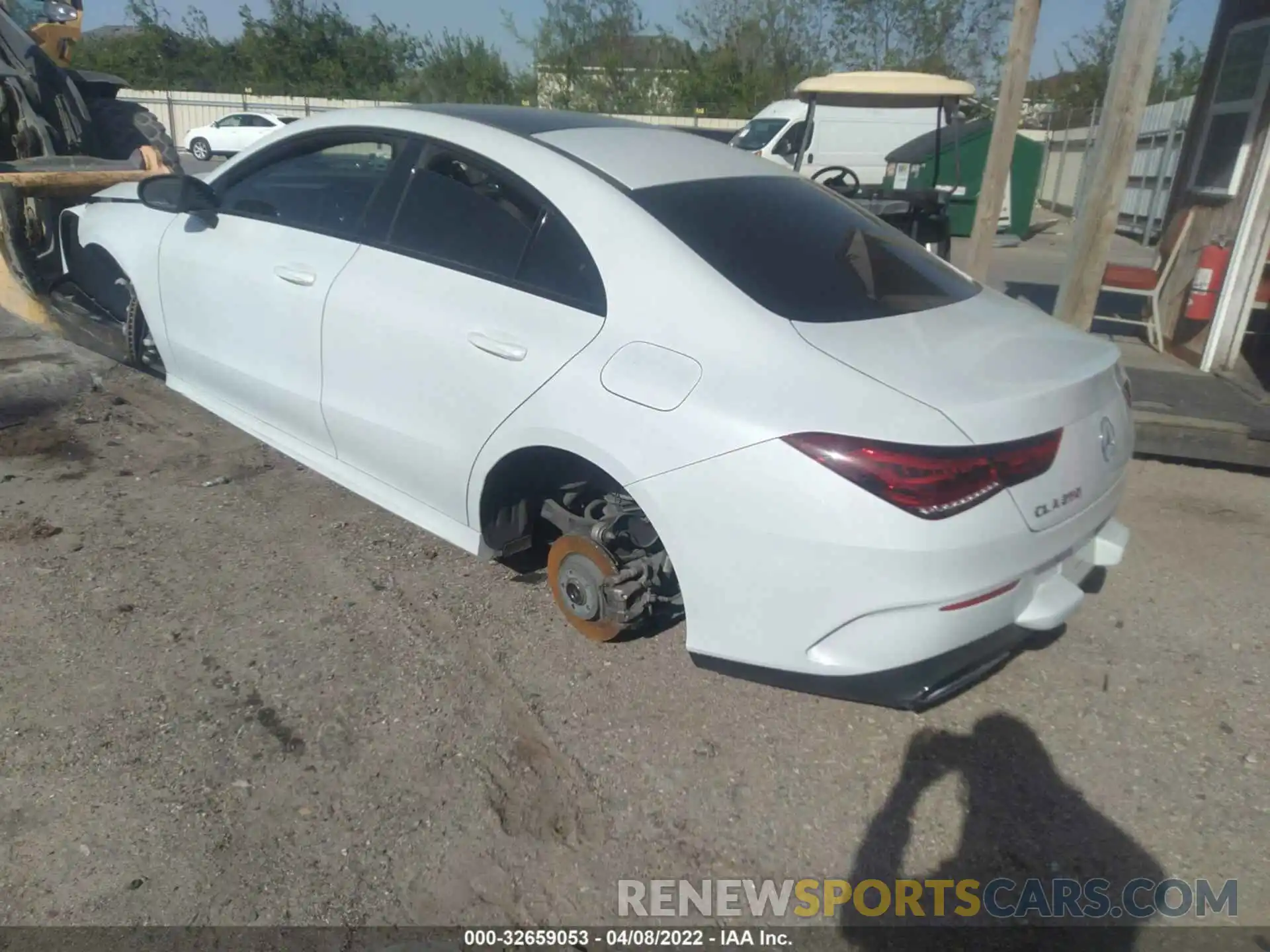 3 Photograph of a damaged car W1K5J4GB1LN091097 MERCEDES-BENZ CLA 2020