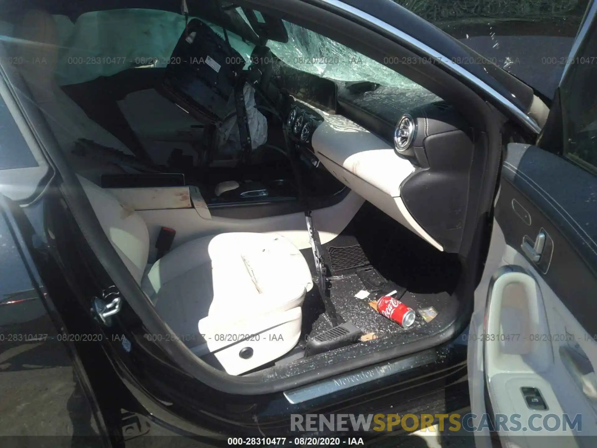 5 Photograph of a damaged car W1K5J4GB1LN095778 MERCEDES-BENZ CLA 2020