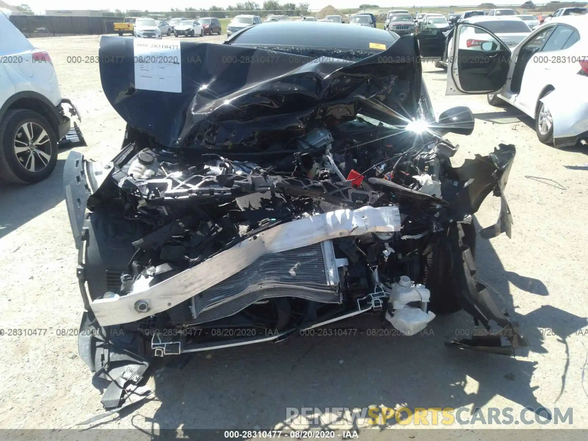 6 Photograph of a damaged car W1K5J4GB1LN095778 MERCEDES-BENZ CLA 2020