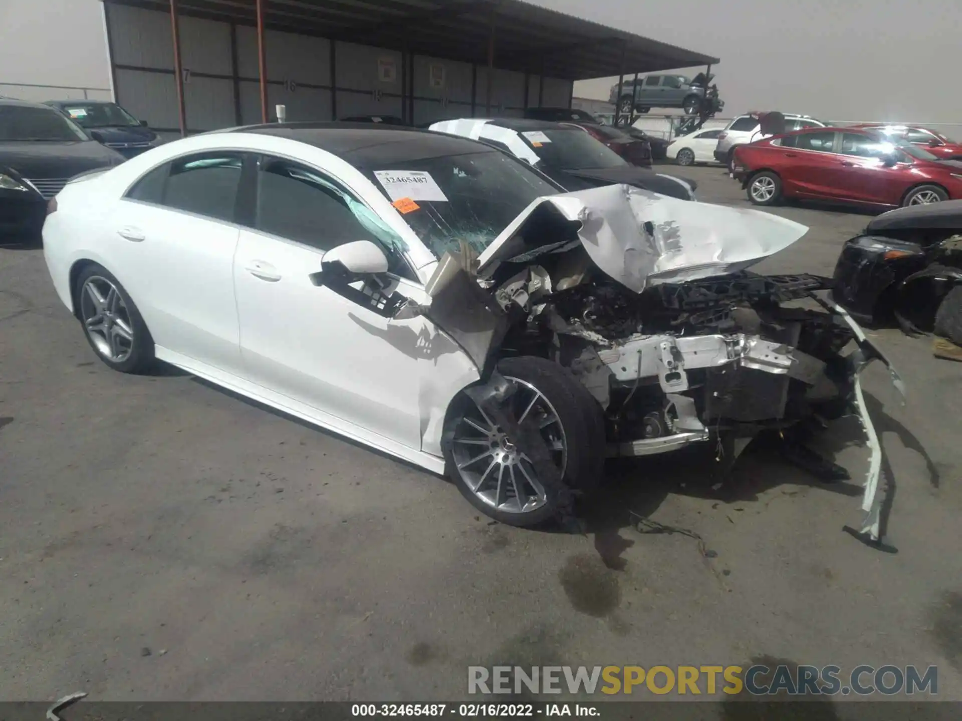 1 Photograph of a damaged car W1K5J4GB1LN128021 MERCEDES-BENZ CLA 2020