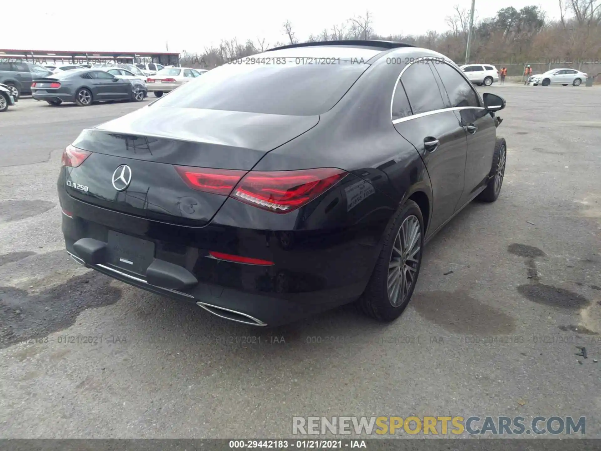 4 Photograph of a damaged car W1K5J4GB2LN099144 MERCEDES-BENZ CLA 2020