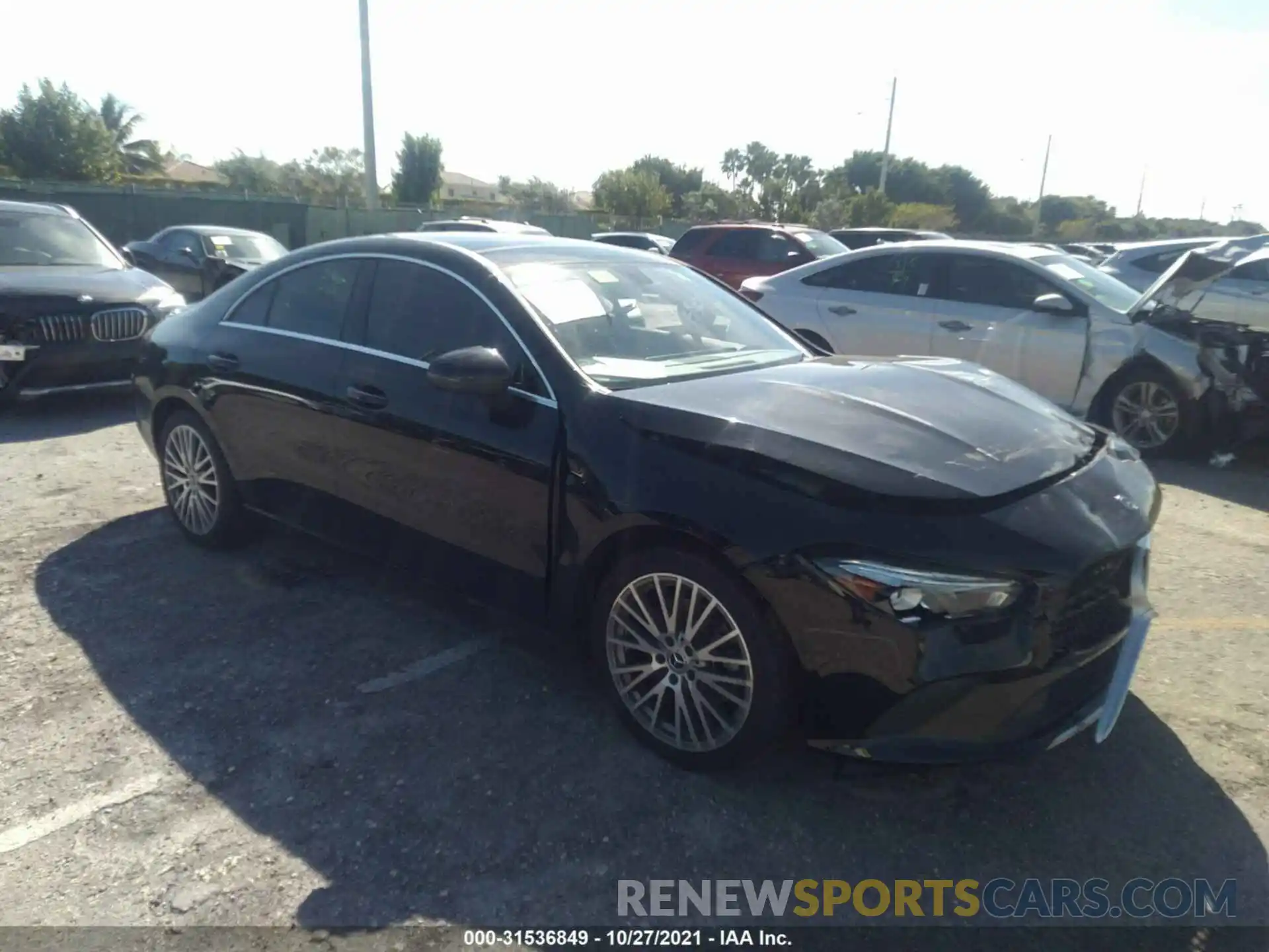 1 Photograph of a damaged car W1K5J4GB3LN096883 MERCEDES-BENZ CLA 2020