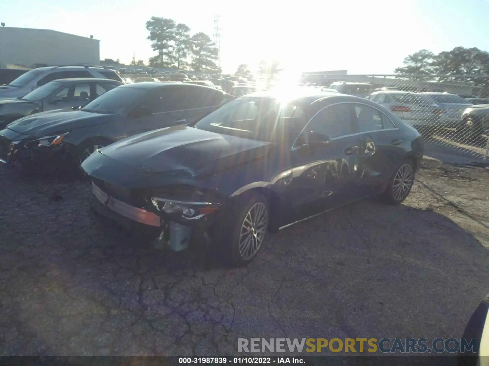 2 Photograph of a damaged car W1K5J4GB3LN099105 MERCEDES-BENZ CLA 2020