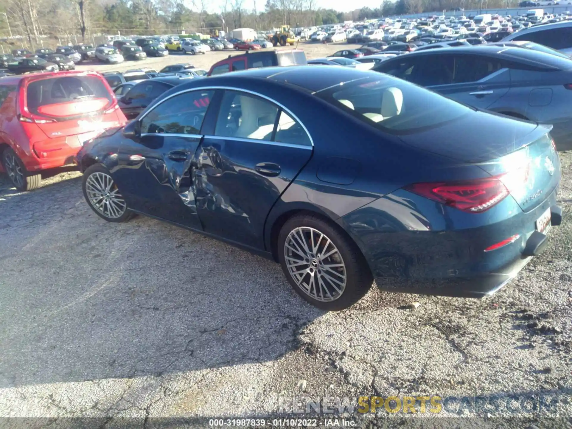 3 Photograph of a damaged car W1K5J4GB3LN099105 MERCEDES-BENZ CLA 2020