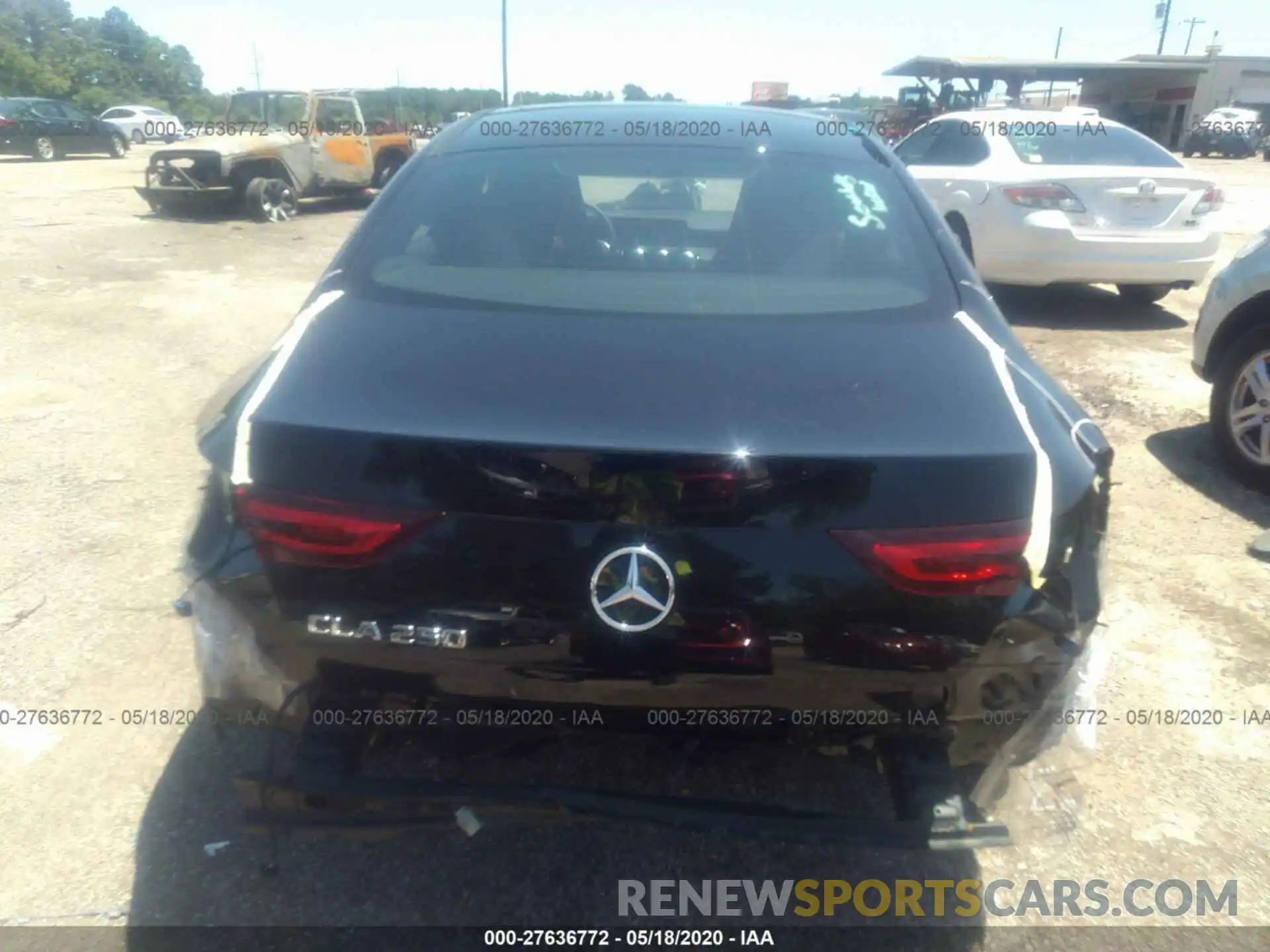 6 Photograph of a damaged car W1K5J4GB4LN083964 MERCEDES-BENZ CLA 2020