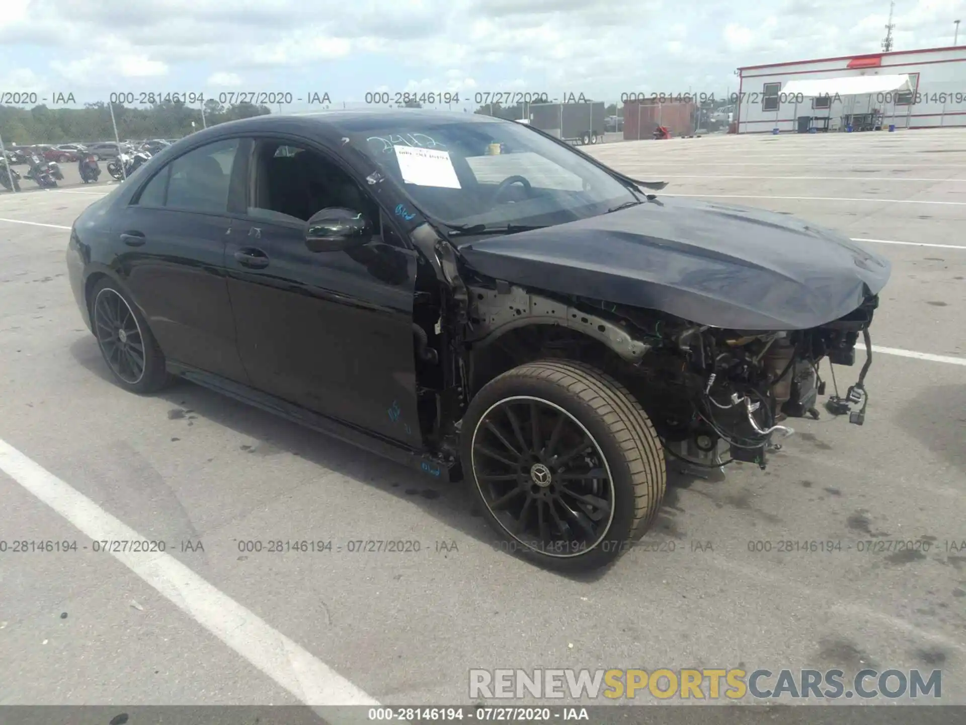 1 Photograph of a damaged car W1K5J4GB6LN083903 MERCEDES-BENZ CLA 2020