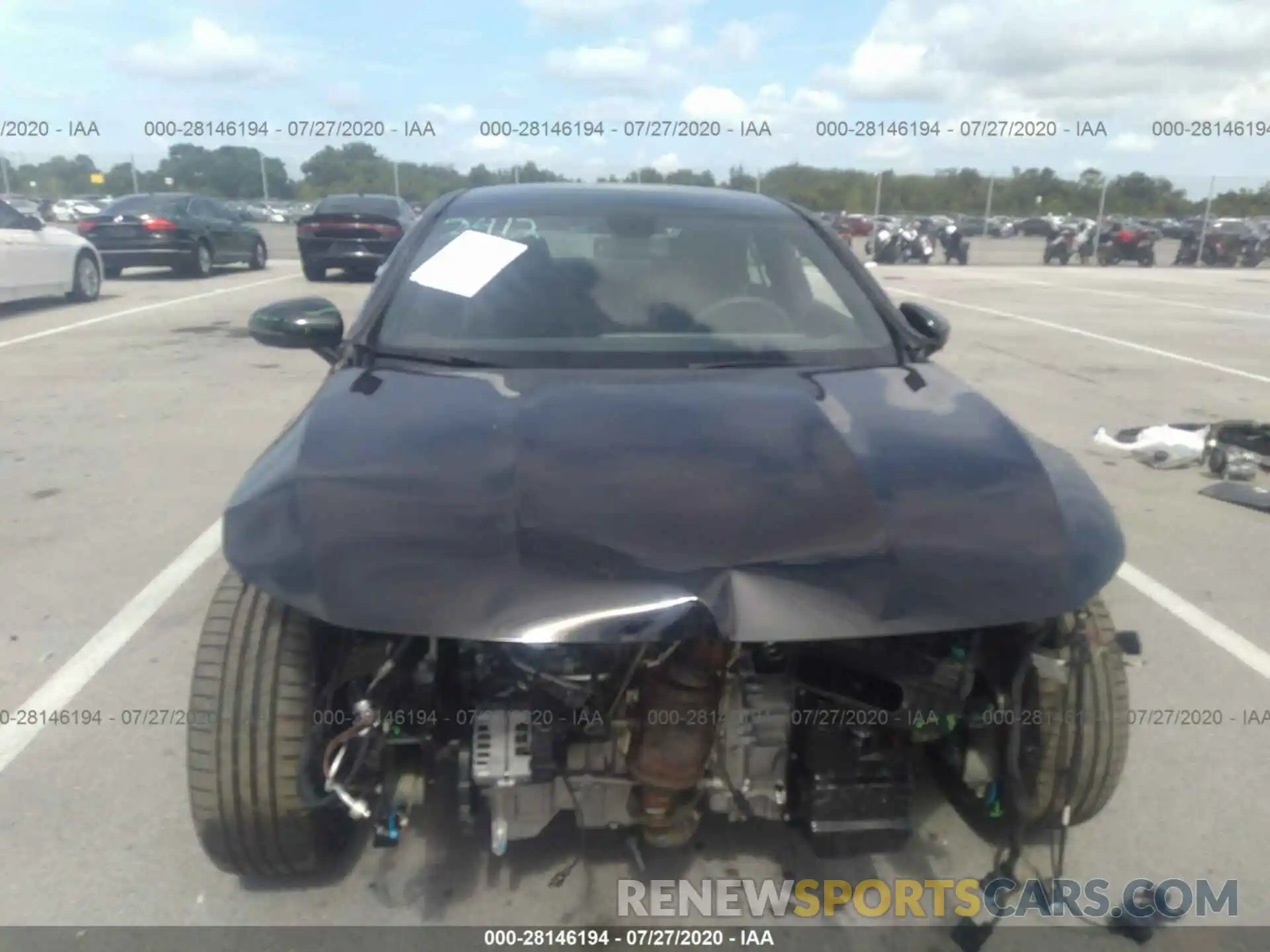 6 Photograph of a damaged car W1K5J4GB6LN083903 MERCEDES-BENZ CLA 2020