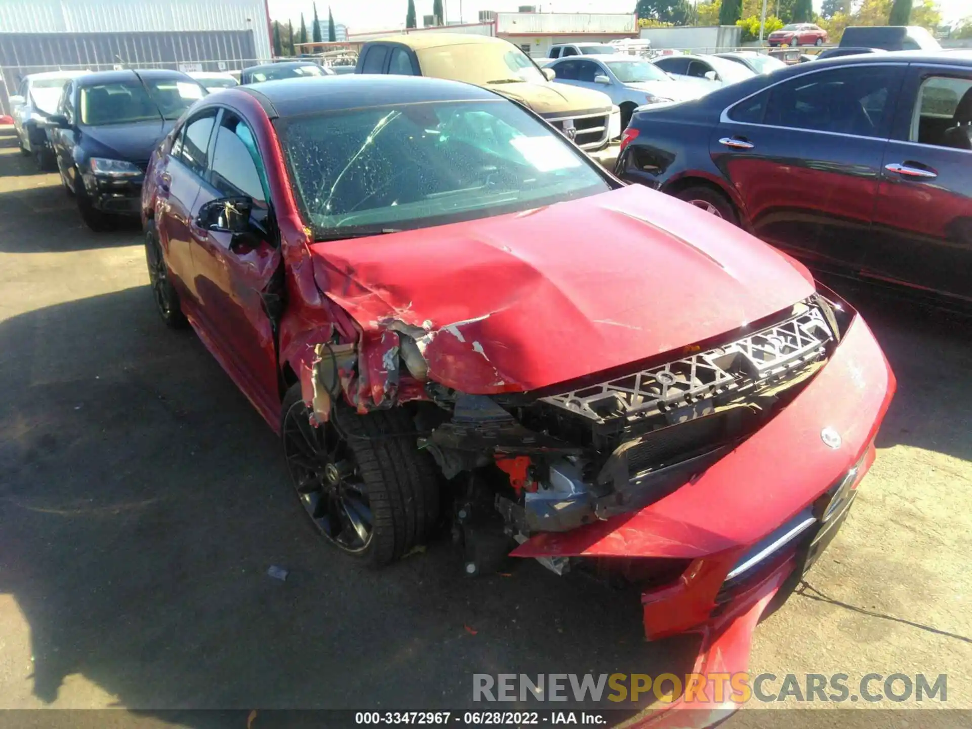 6 Photograph of a damaged car W1K5J4GB6LN103244 MERCEDES-BENZ CLA 2020