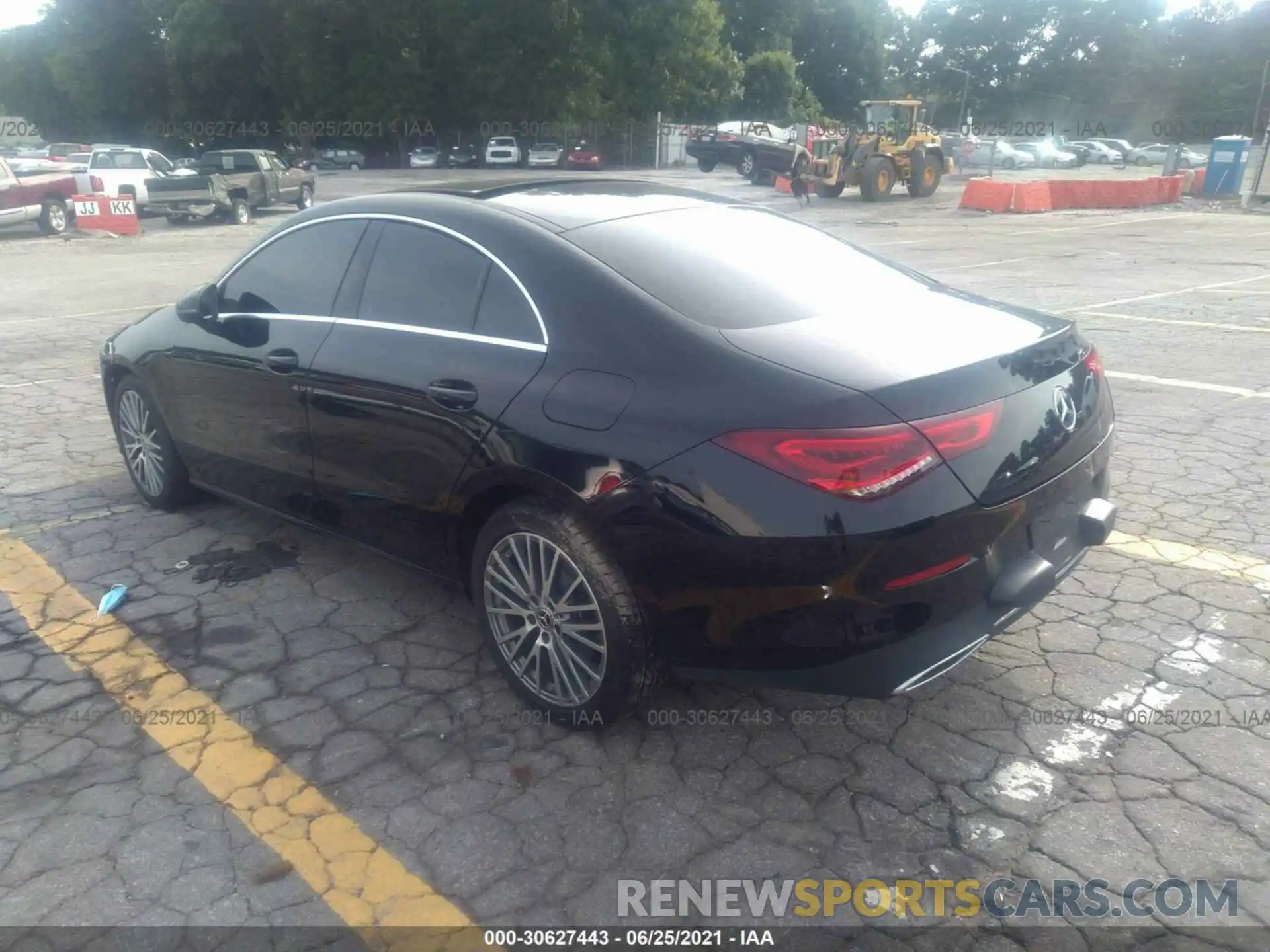 3 Photograph of a damaged car W1K5J4GB7LN084252 MERCEDES-BENZ CLA 2020