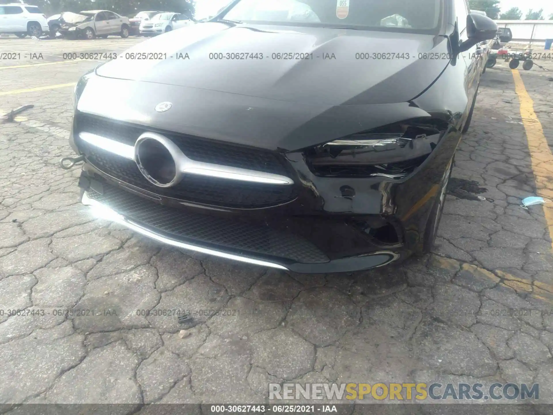 6 Photograph of a damaged car W1K5J4GB7LN084252 MERCEDES-BENZ CLA 2020